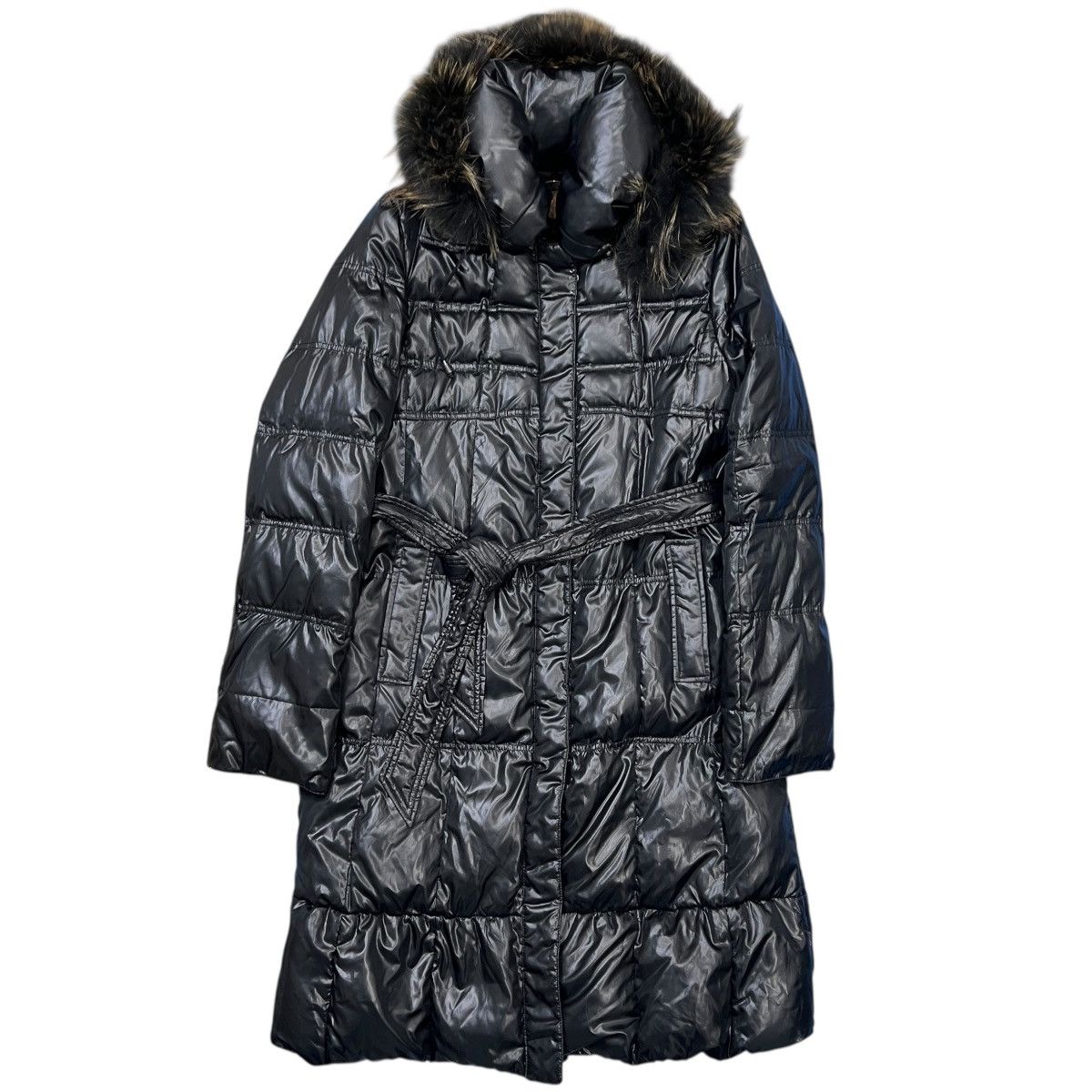 Balmain BALMAIN Docking Fur Hoodie Padded Long Coat Size M / US 6-8 / IT 42-44 - 1 Thumbnail