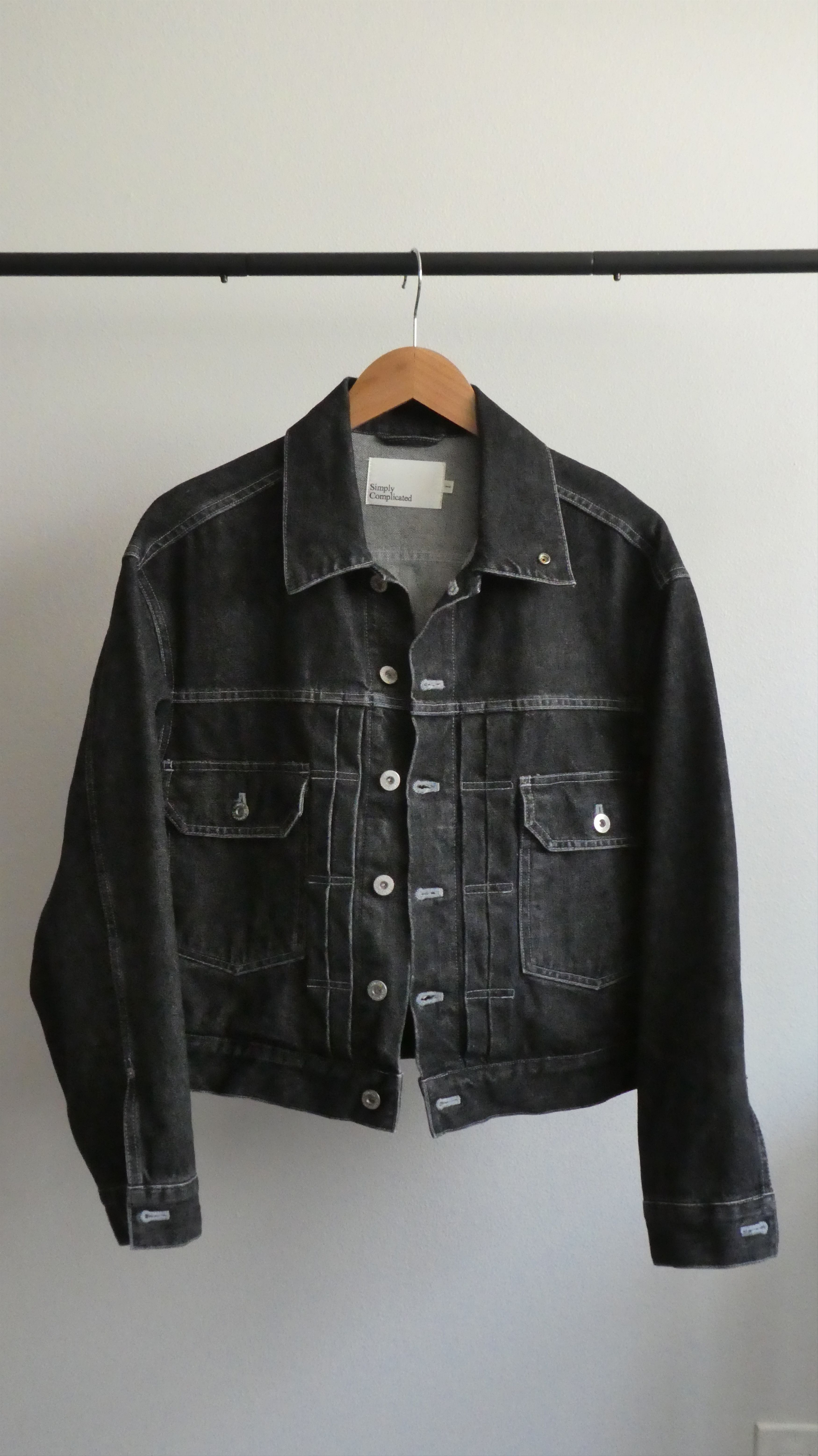 Japanese Brand SimplyComplicated Boyfriend Denim Jacket Size US S / EU 44-46 / 1 - 1 Thumbnail