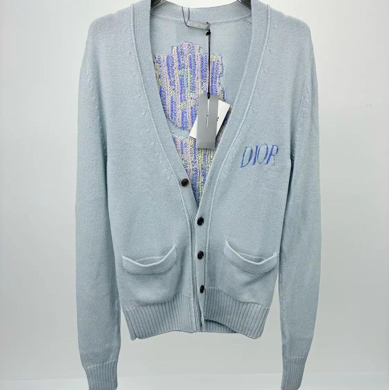 Dior Dior Gray Cardigan for Men XS Size 0089 Size US XS / EU 42 / 0 - 1 Thumbnail