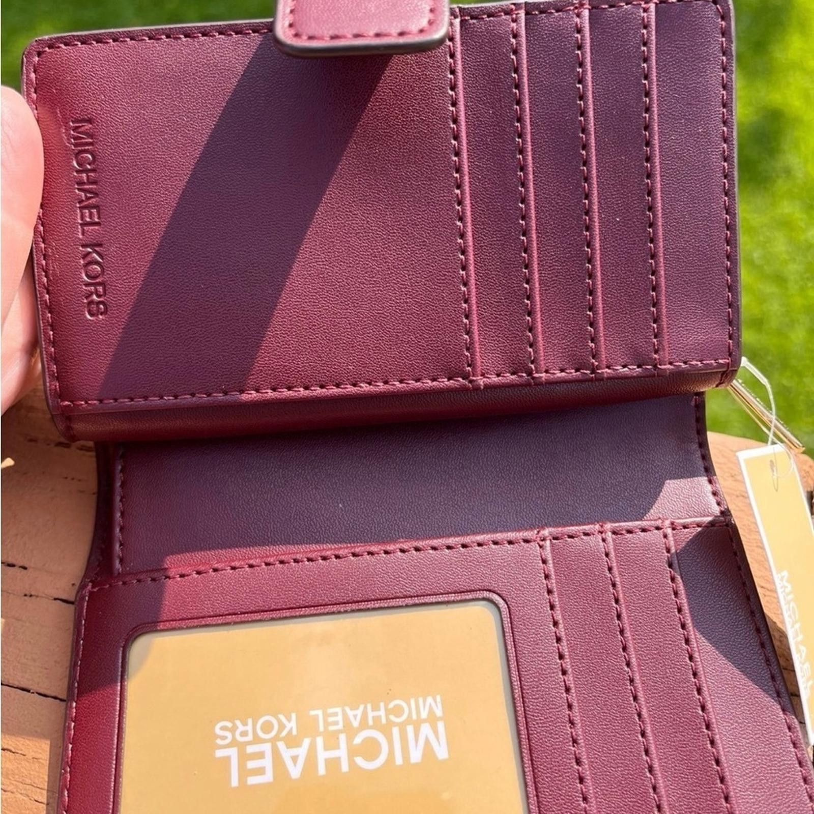 Michael Kors Michael Kors Oxblood Multi Crossbody And Wallet Set NWT Size ONE SIZE - 6 Thumbnail