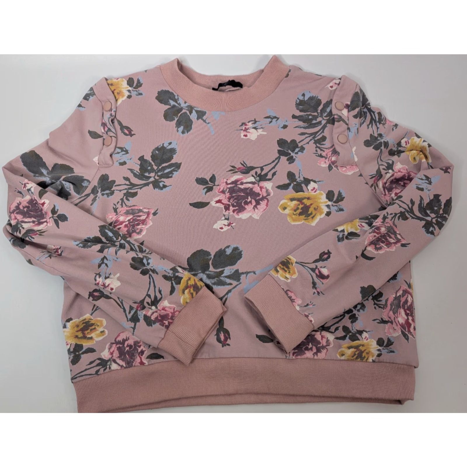 Pinko Lipslide Pink Sweater Top Blouse Womens Large Long Sleeve Casual Preppy Size L / US 10 / IT 46 - 2 Thumbnail