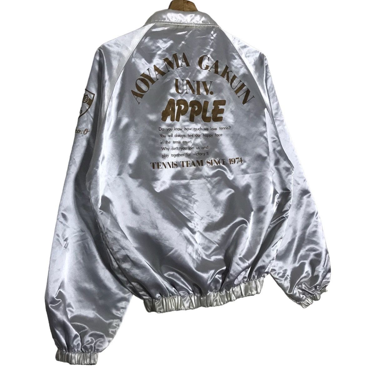 Japanese Brand × Vintage Aoyama Gakuin University Aoyama Apple Tennis Team Varsity Size US M / EU 48-50 / 2 - 11 Thumbnail