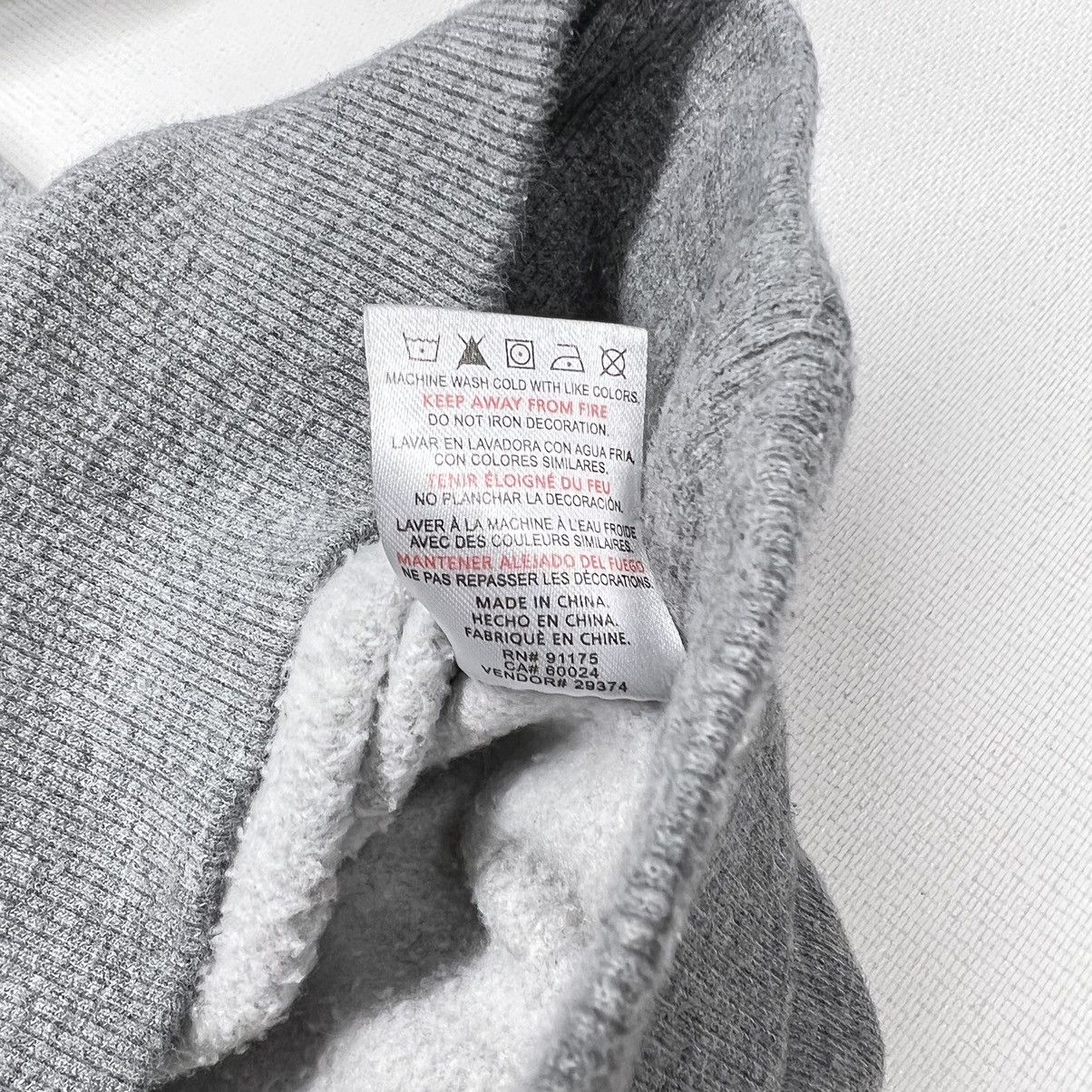 Ellesse Ellesse Hoodie Sweatshirt Grey Logo Sweater Pullover Y2K Size US M / EU 48-50 / 2 - 10 Thumbnail