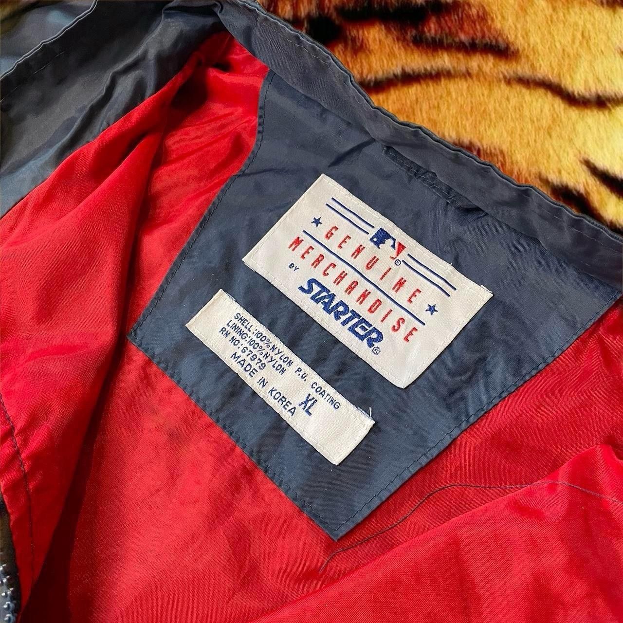 MLB × Vintage Cleveland indians jacket Size US XL / EU 56 / 4 - 3 Thumbnail