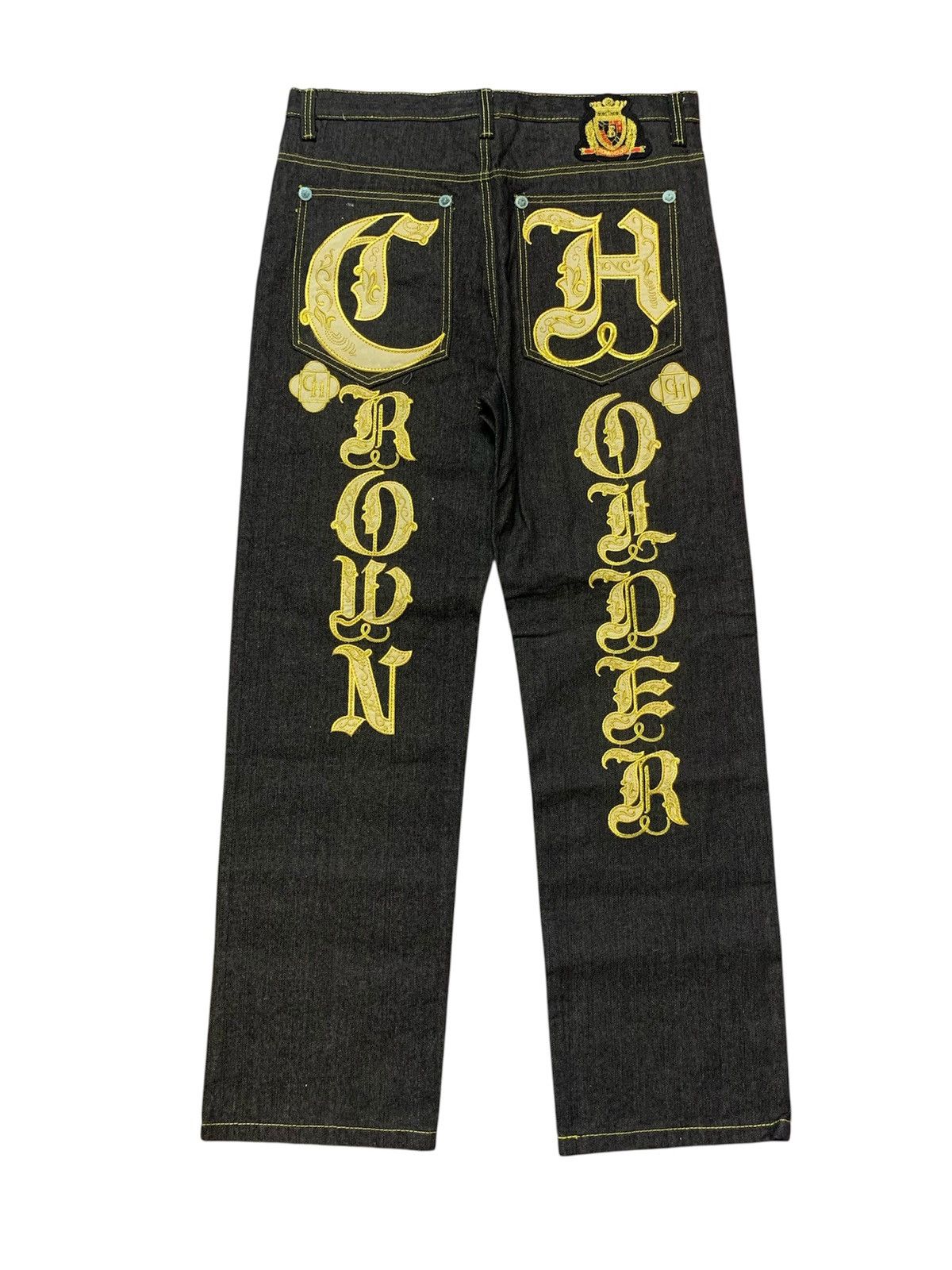 Tornado Mart Japanese Brand Crown Holder Tribal Letter Straight Loose Size US 35 - 1 Thumbnail