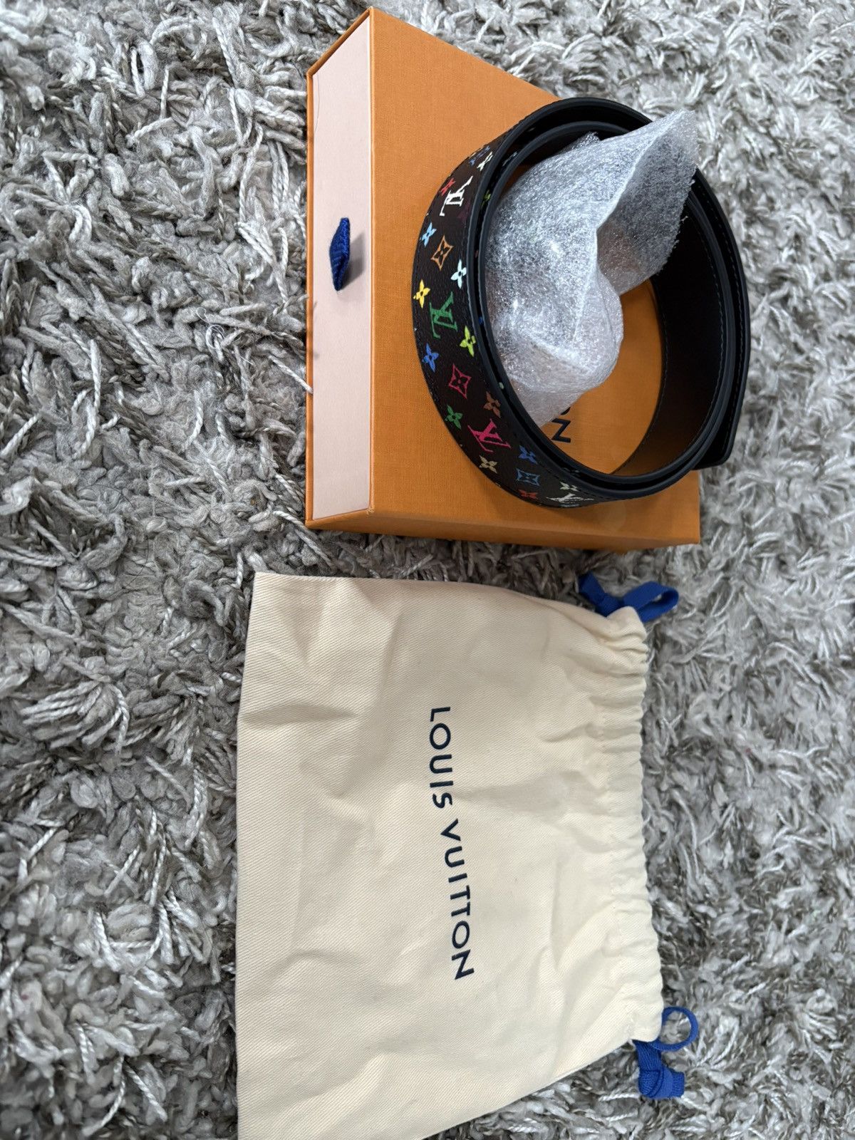 Louis Vuitton × Takashi Murakami Louis vuitton murakami belt Size 36 - 3 Thumbnail