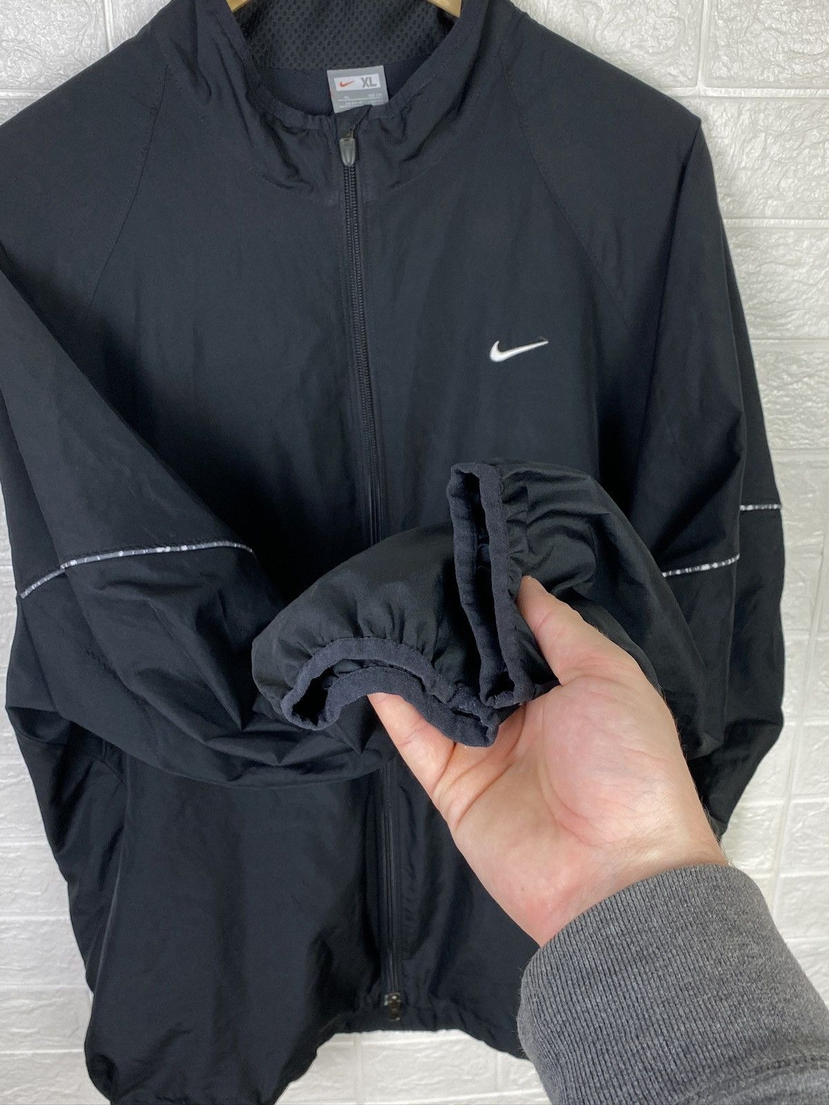 Nike × Vintage Nike Windbreaker Jacket - Black Size XL Size US XL / EU 56 / 4 - 10 Thumbnail
