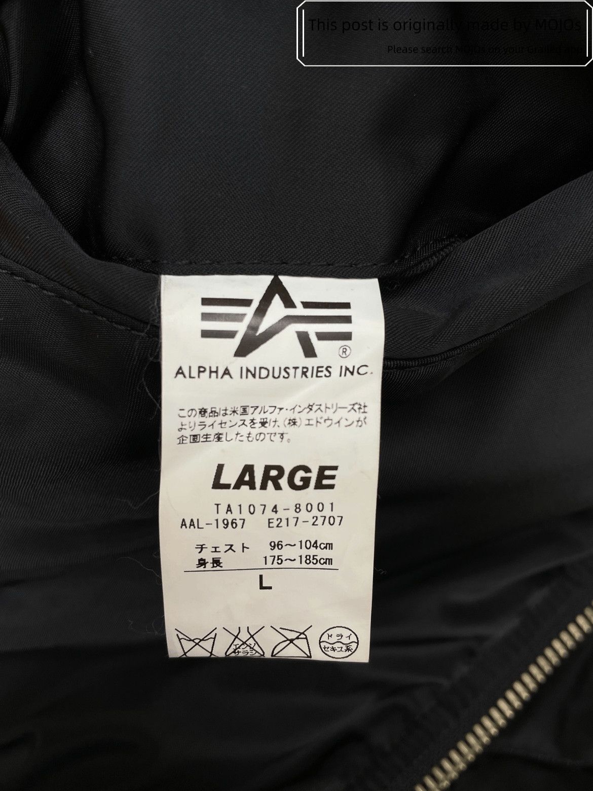 Mastermind Japan Mastermind Japan x Alpha Industries x Porter Yoshida Bomber Size US L / EU 52-54 / 3 - 6 Thumbnail