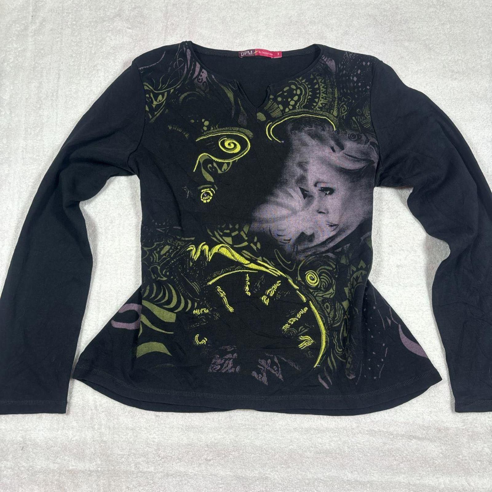 Other y2k vintage euro graphic long sleeve Size M / US 6-8 / IT 42-44 - 1 Thumbnail