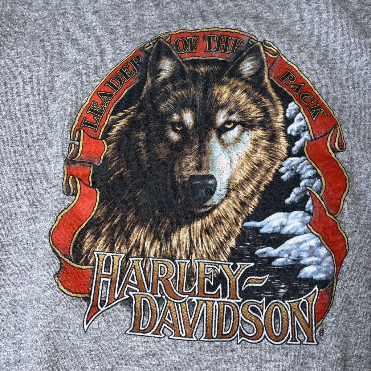 Vintage Vintage 1991 Streetwear 3D Print Harley Davidson Sweatshirt Size US L / EU 52-54 / 3 - 7 Thumbnail