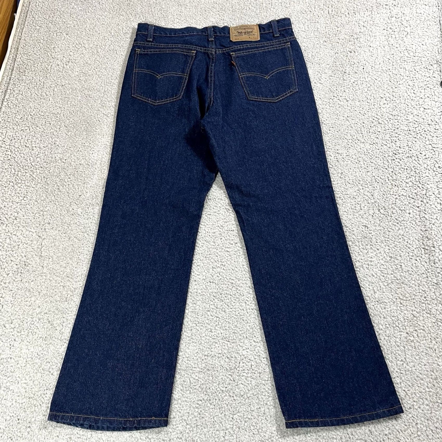 Levi's Levis 517 Jeans Mens 36x30 Denim Blue Vintage Dark Wash USA 80s 90s Bootcut 5-Pocket Design Regular Shirt? Size US 36 / EU 52 - 2 Thumbnail