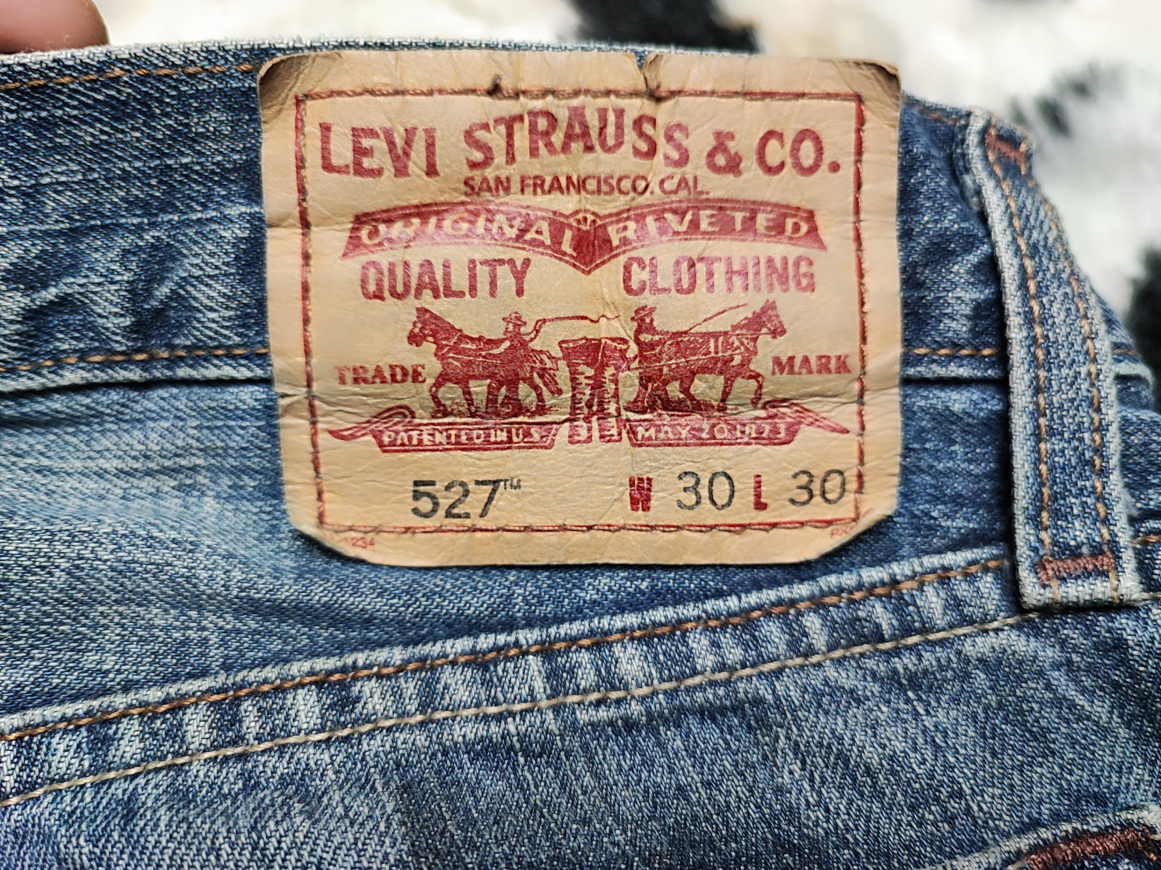 Levi's Vintage Levis 527 Flared Jeans Size US 34 / EU 50 - 18 Thumbnail