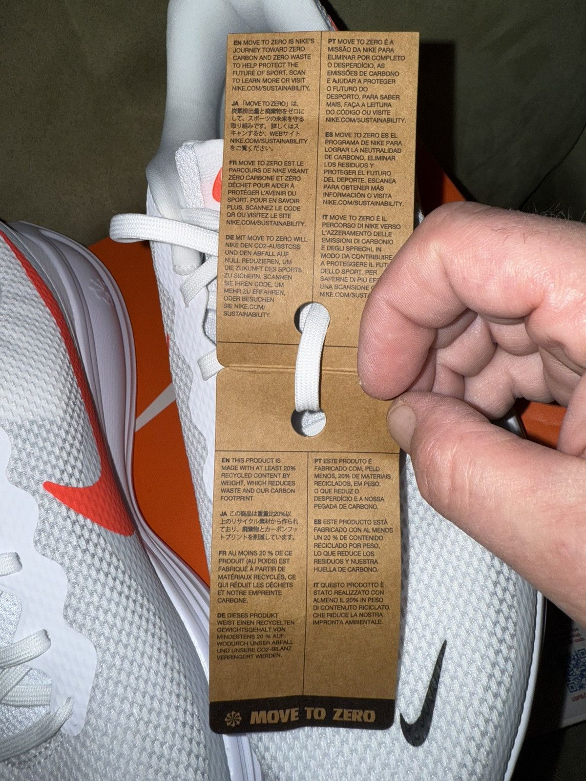 Nike Nike Revolution 8 Wide sz14 New in OG Box! White/Crimson Red Size US 14 / EU 47 - 25 Thumbnail