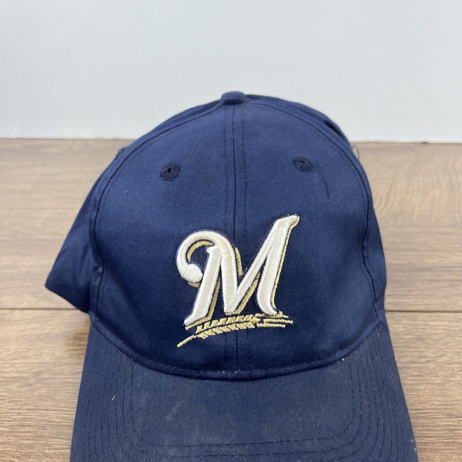 Other Milwaukee Brewers Baseball Hat Blue Cap Adjustable Blue Adul Size ONE SIZE - 7 Thumbnail