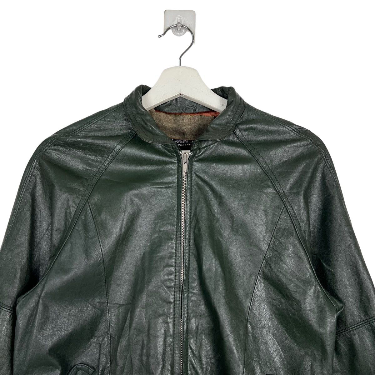 Japanese Brand 🔥 VINTAGE JHA JHA RIDER MOTO LEATHER JACKET Size US S / EU 44-46 / 1 - 5 Thumbnail