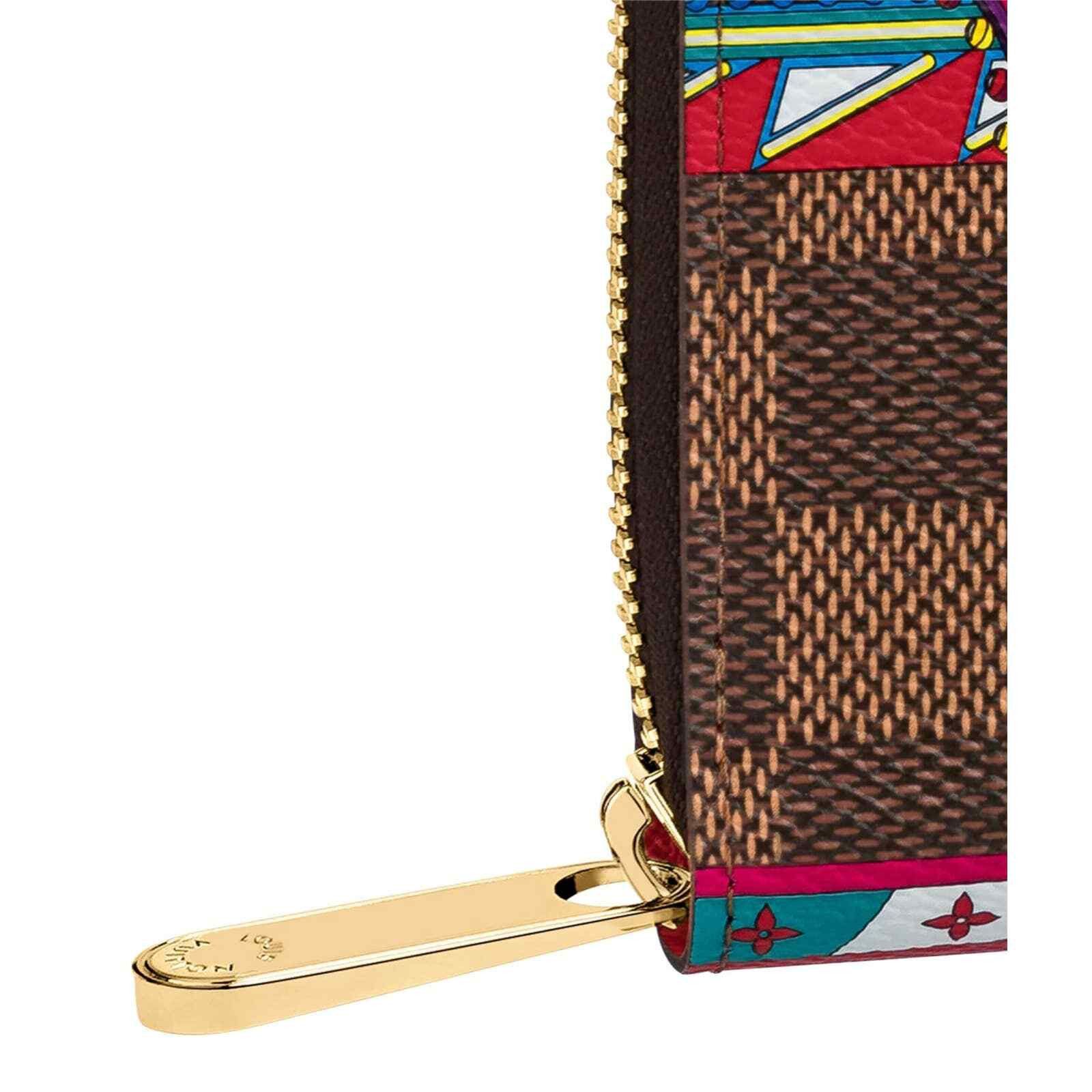 Louis Vuitton Louis Vuitton Vivienne Damier Ebene Purse Zippy Wallet Size ONE SIZE - 7 Thumbnail