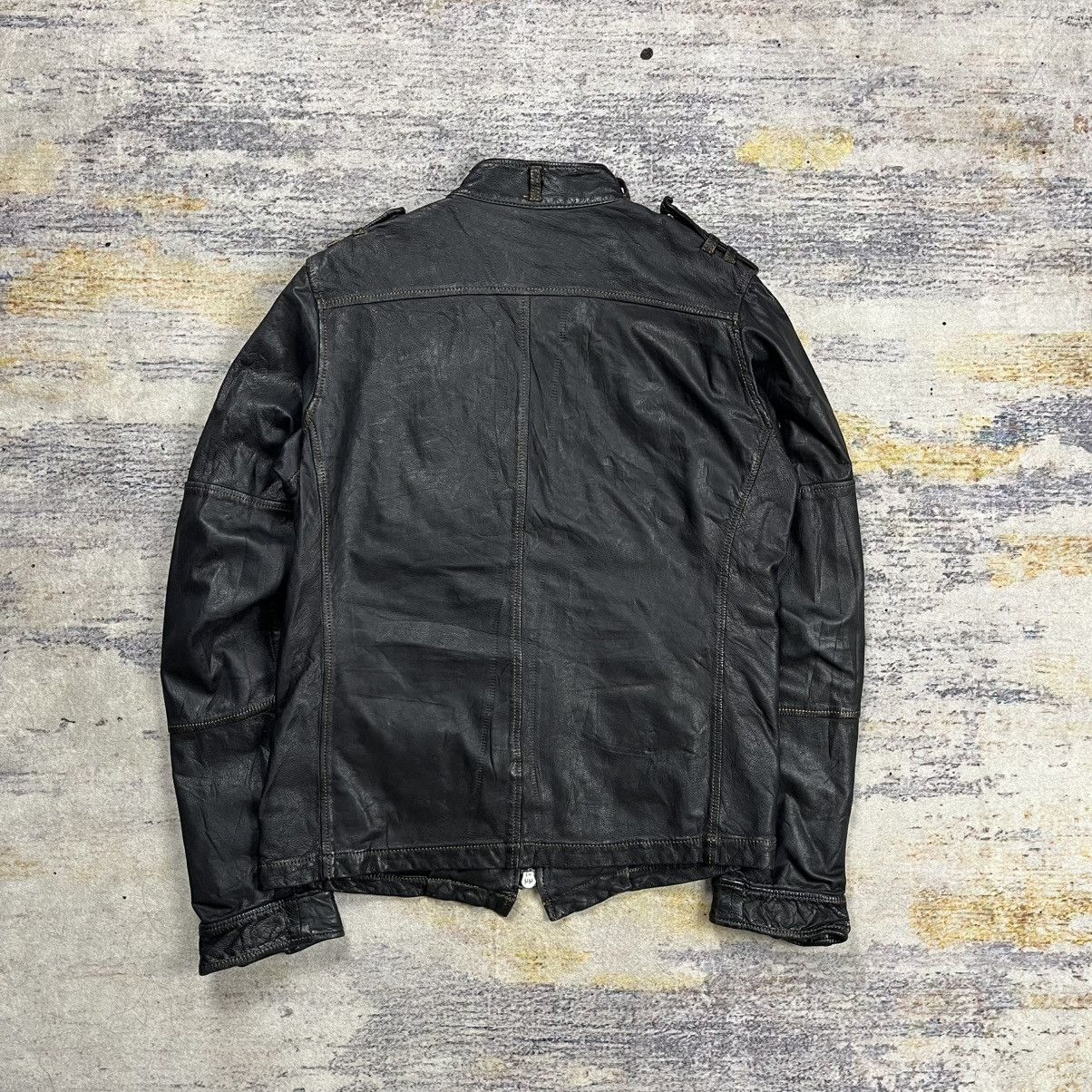 Isamu Katayama Backlash Slow Gun multi pocket cargo deerskin leather jacket Size US M / EU 48-50 / 2 - 3 Thumbnail
