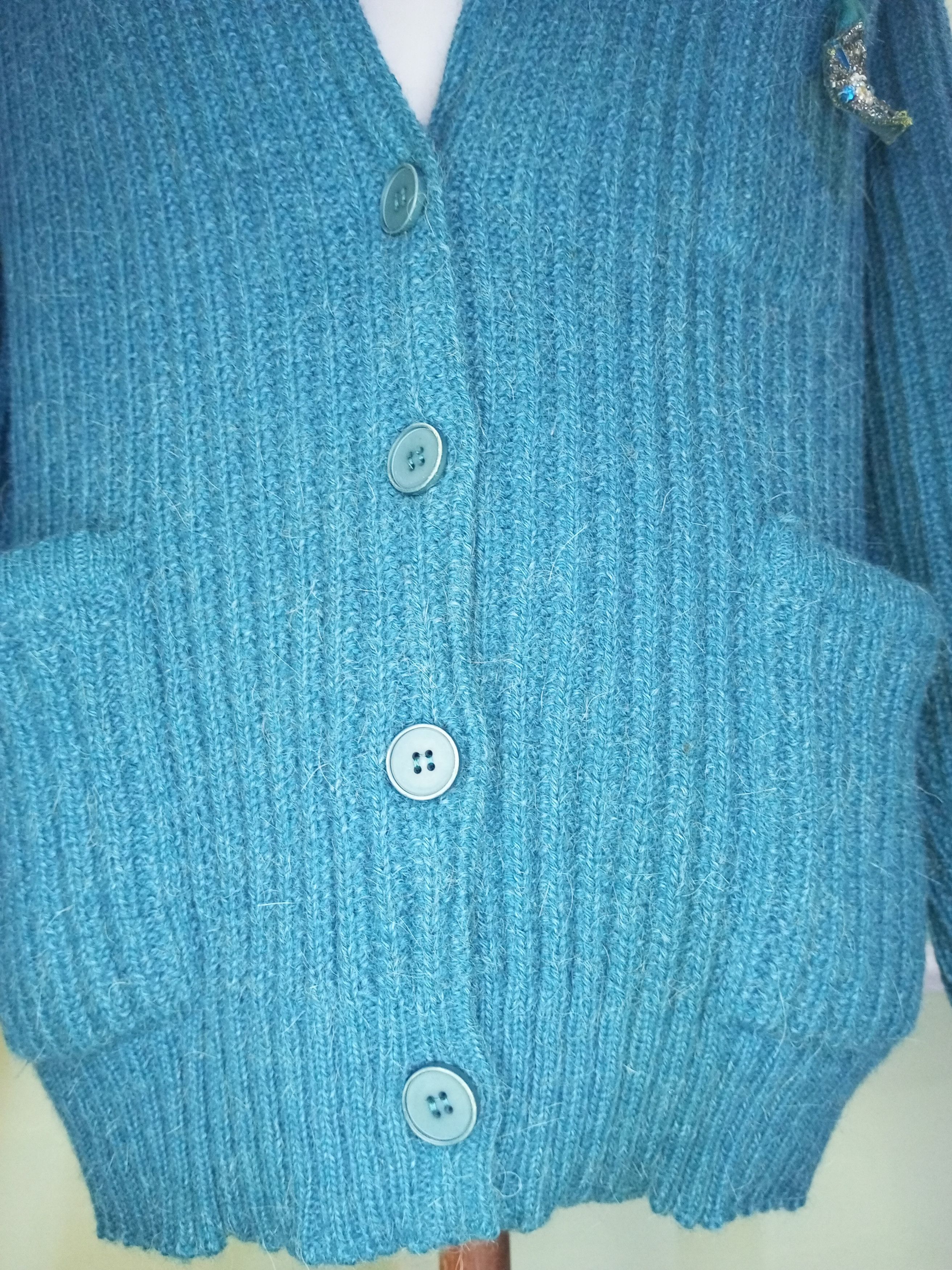 Les Copains Les Copains 100% Cashmere Cardigan Size US M / EU 48-50 / 2 - 8 Thumbnail
