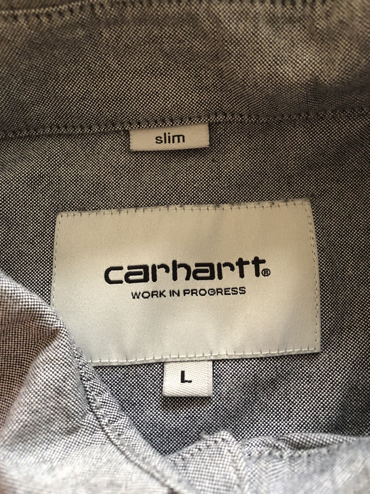 Carhartt CARHARTT VINTAGE SLIM FIT BUTTON UP SHIRT Size US L / EU 52-54 / 3 - 3 Thumbnail