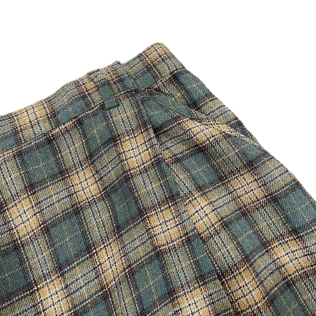 L.L. Bean × Vintage Vintage LL Bean Tartan Wool Midi Skirt Size 28" / US 6 / IT 42 - 3 Thumbnail