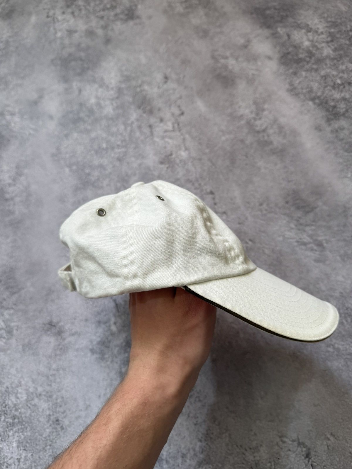 Polo Ralph Lauren × Vintage Vintage Polo Jeans company Ralph Lauren white cap hats Size ONE SIZE - 2 Thumbnail