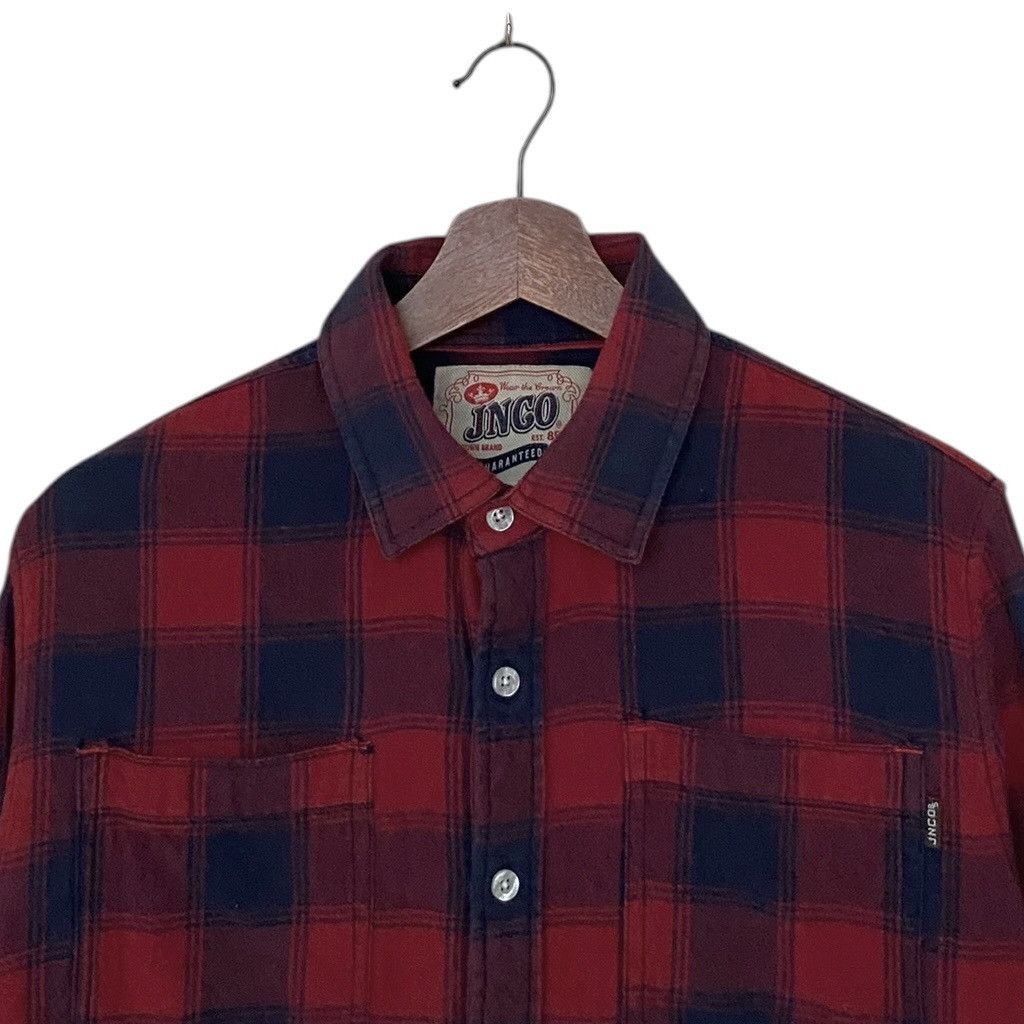 JNCO × Rap Tees × Vintage Vintage Brand Jnco Baggy Checkered Shirt 2000s Size US M / EU 48-50 / 2 - 7 Thumbnail