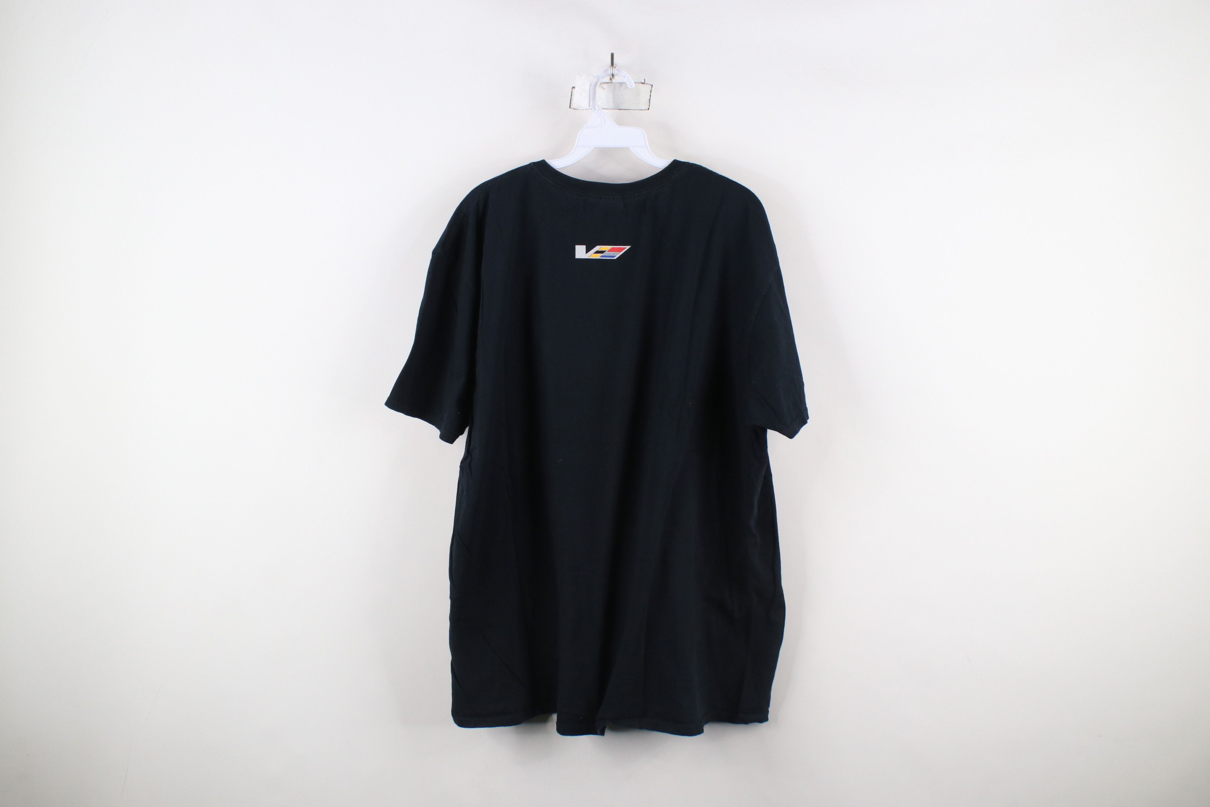 Vintage Vintage 90s Y2K Spell Out Cadillac Racing T-Shirt Black Size US XXL / EU 58 / 5 - 12 Thumbnail