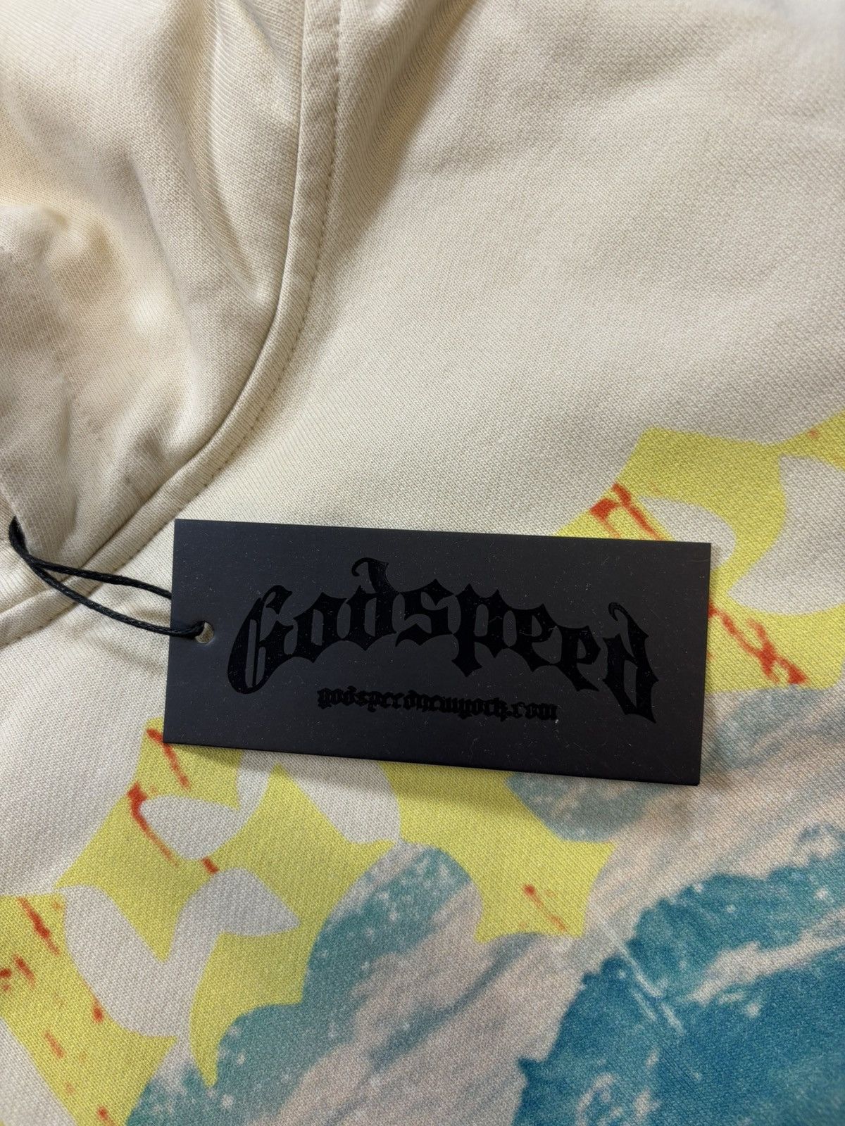 Godspeed Godspeed Long Lonely Road Hoodie, Bone Size US S / EU 44-46 / 1 - 9 Thumbnail