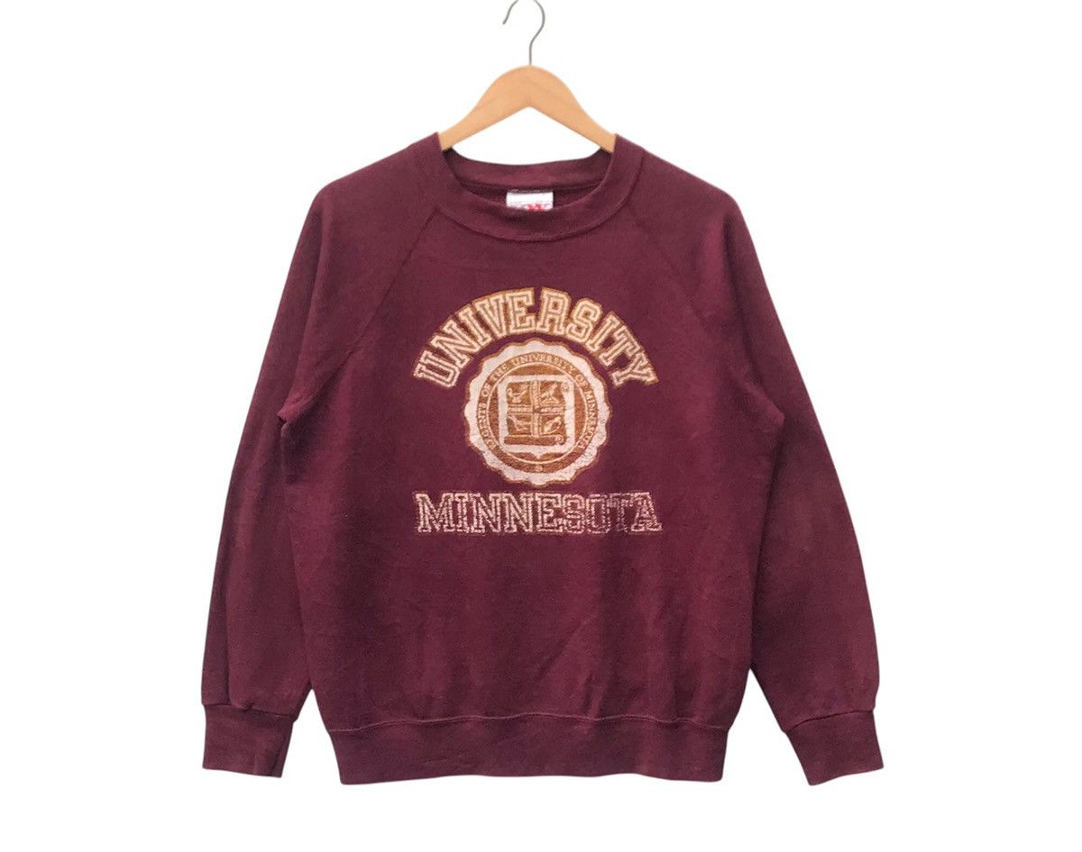 Vintage Vintage Minnesota University Pullover Sweatshirt Size US M / EU 48-50 / 2 - 1 Thumbnail