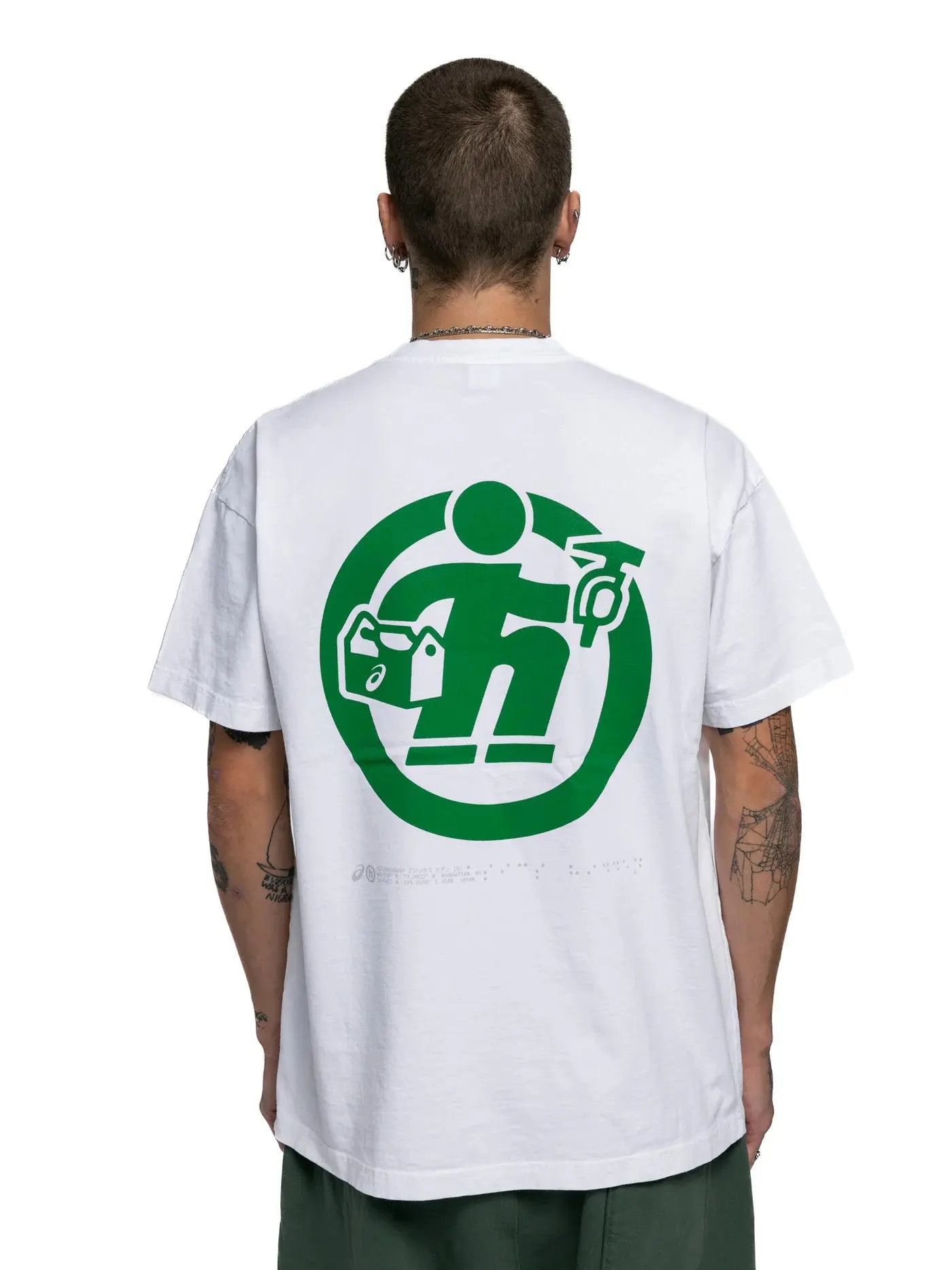 Asics × HIDDEN Hidden NY Paleontologist Tee White Size US M / EU 48-50 / 2 - 8 Thumbnail