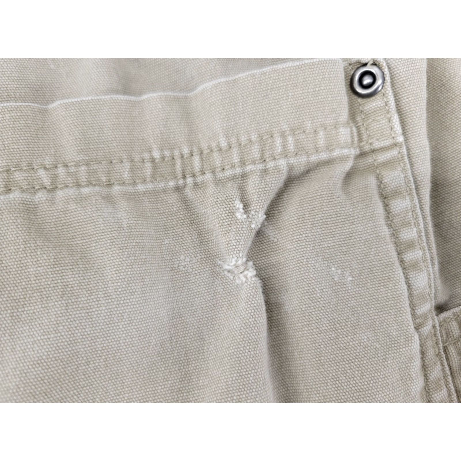 Vintage VINTAGE Duluth Men's Flex Fire Hose Carpenter Shorts Khaki 44 Relaxed Cargo Pockets Hammer Loop Mens Size US 44 / EU 60 - 8 Thumbnail