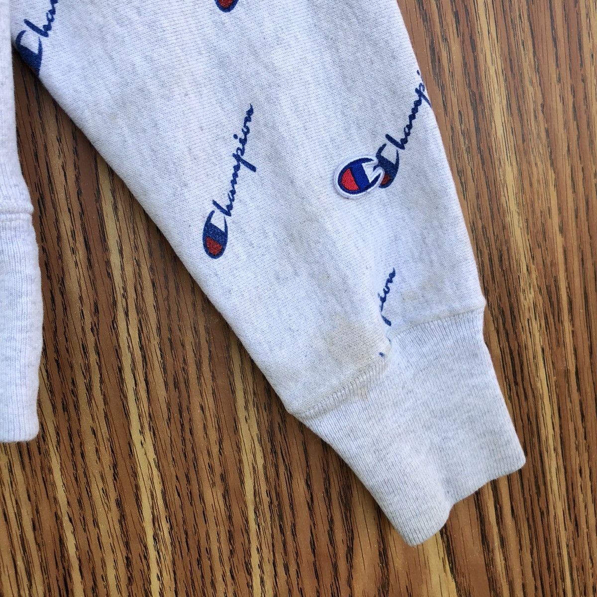 Champion Vintage Champion Reverse Weave all-over script print hoodie Size XS / US 0-2 / IT 36-38 - 5 Thumbnail