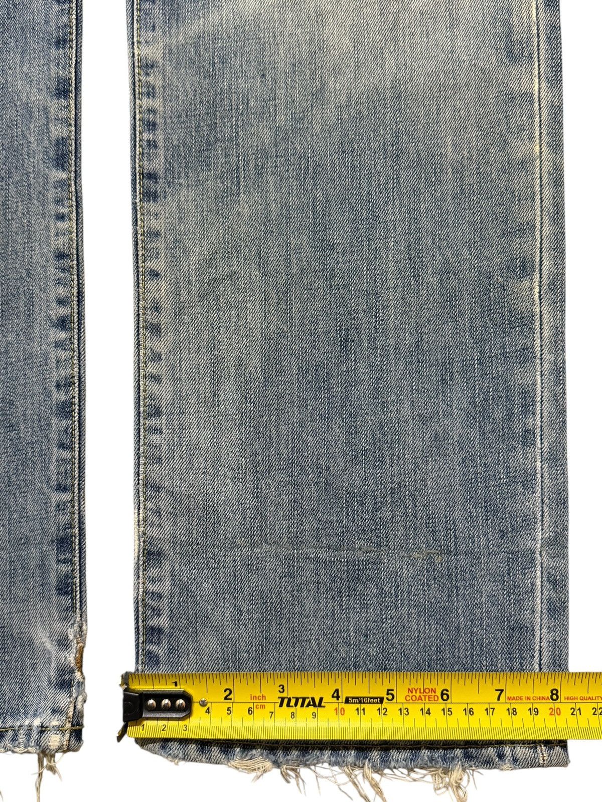 Uniqlo Vintage Y2K Japanese Uniqlo Mud Wash Faded Distressed Loose Size US 32 / EU 48 - 15 Thumbnail