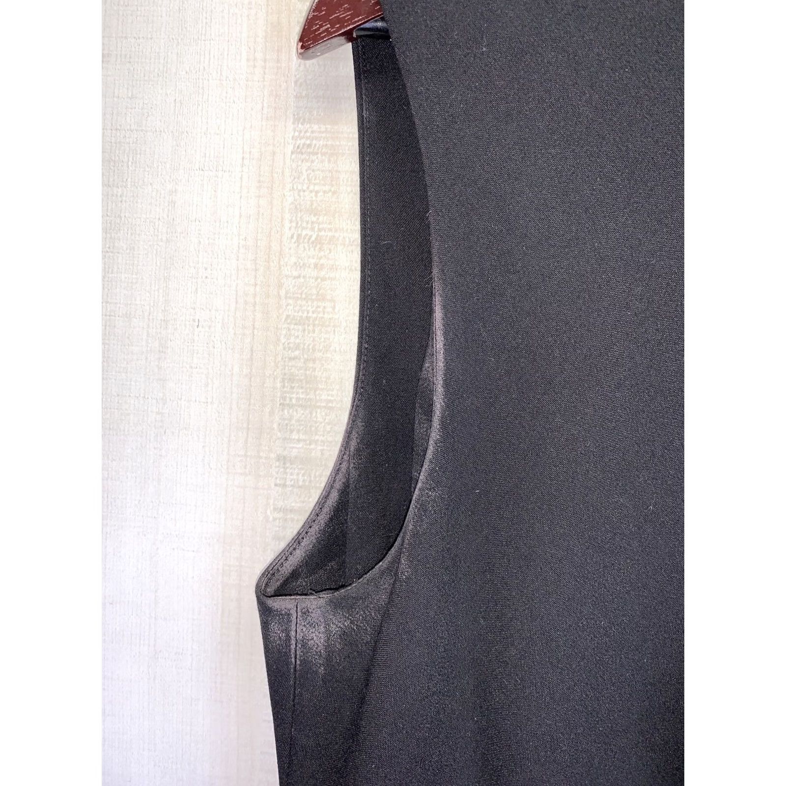 Calvin Klein Calvin Klein Black A-Line Pleated Shoulder Womens 8- Regular Dress/Made For Party/Cocktail Formal Travel Size M / US 6-8 / IT 42-44 - 4 Thumbnail