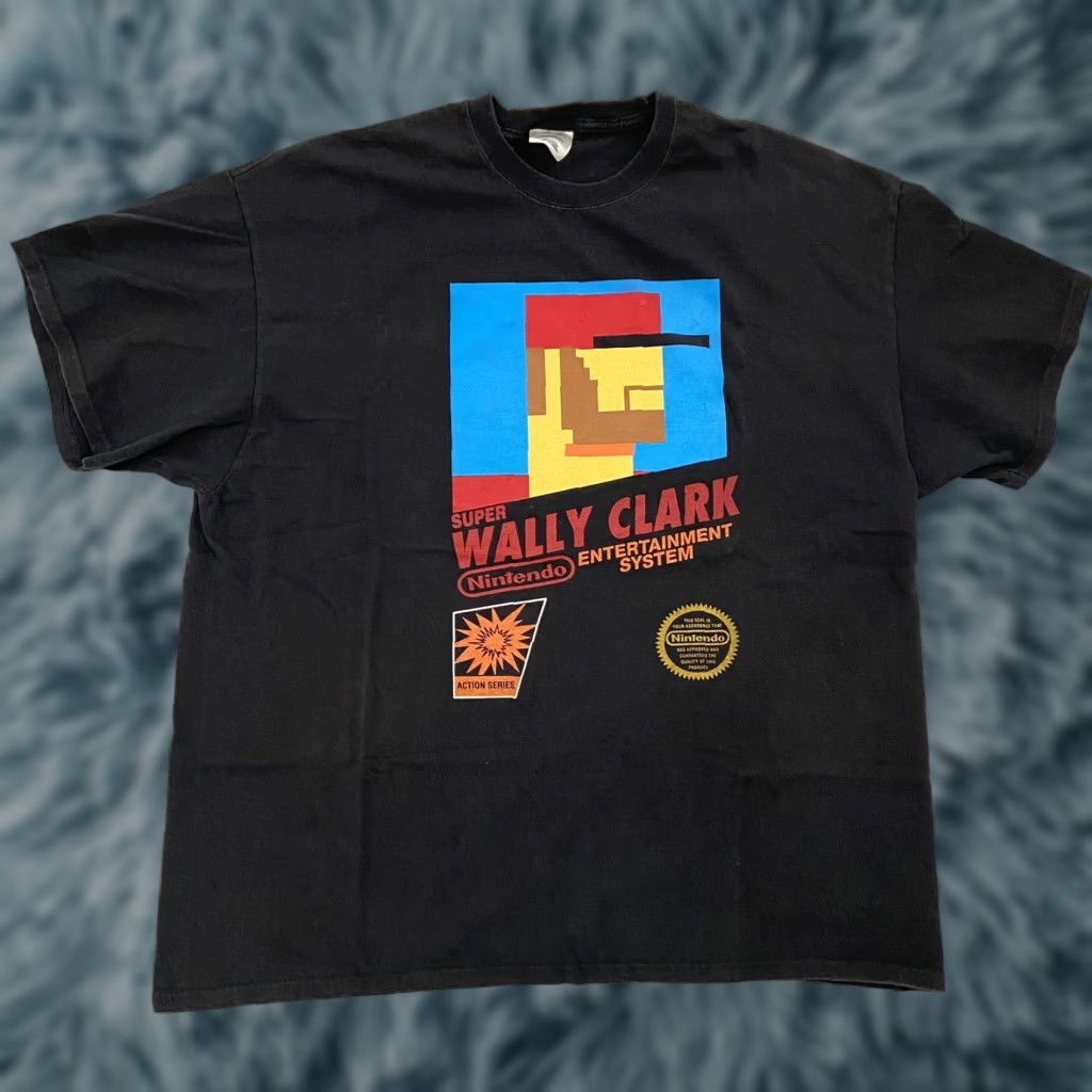 Nintendo VINTAGE Nintendo Shirt Port and Company Adult 2XL Black Crew Neck Wally Clark Graphic Logo Mens Size US XXL / EU 58 / 5 - 1 Thumbnail
