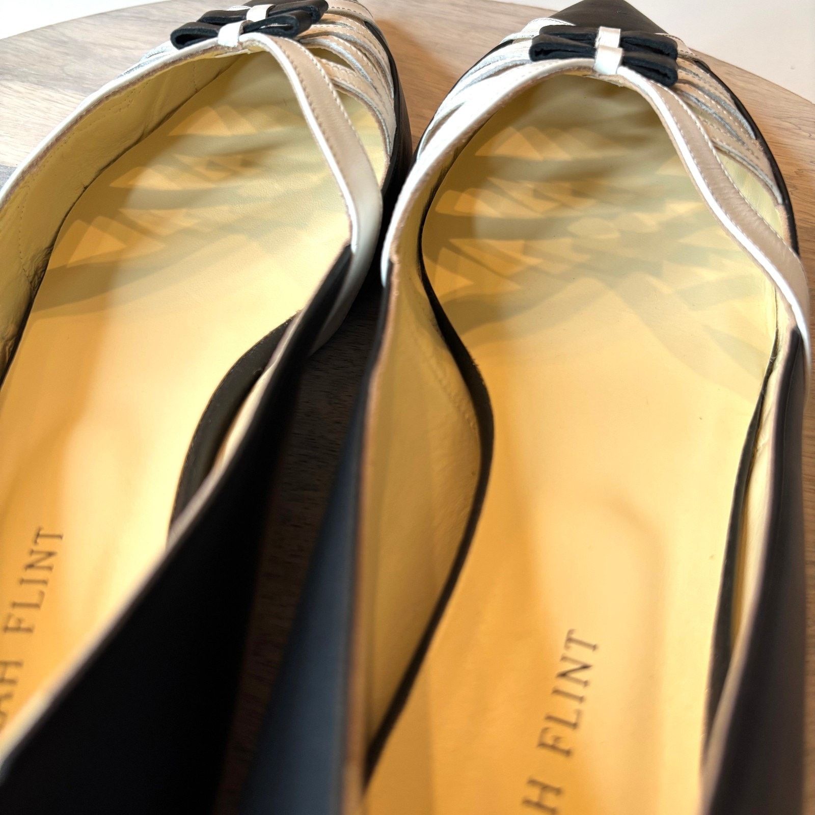 Sarah Flint Sarah Flint Kim Black White Ballet Flats Shoes EU 41 US 11 Size US 11 / IT 41 - 9 Thumbnail
