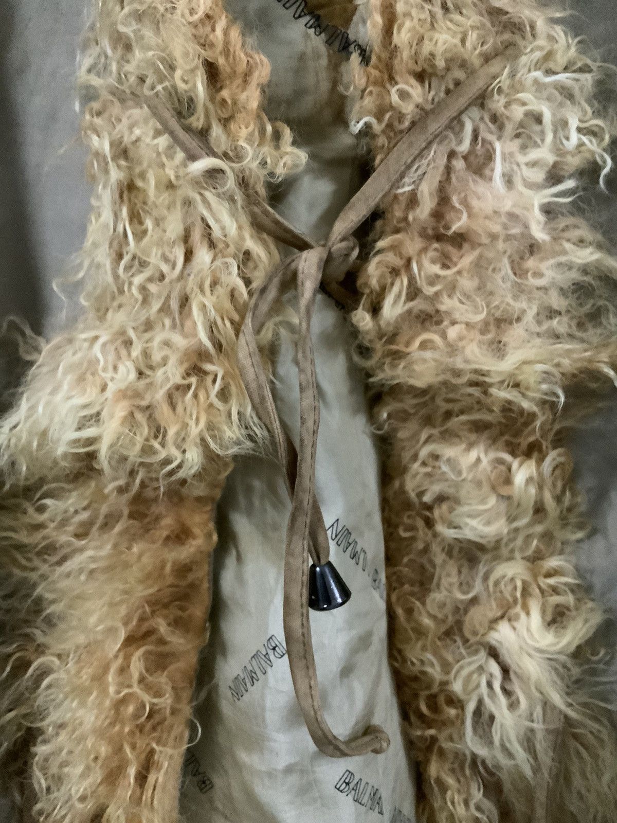 Balmain Vintage Balmain Paris Silk Mohair Fur Archive Coat Jacket Size US L / EU 52-54 / 3 - 11 Thumbnail