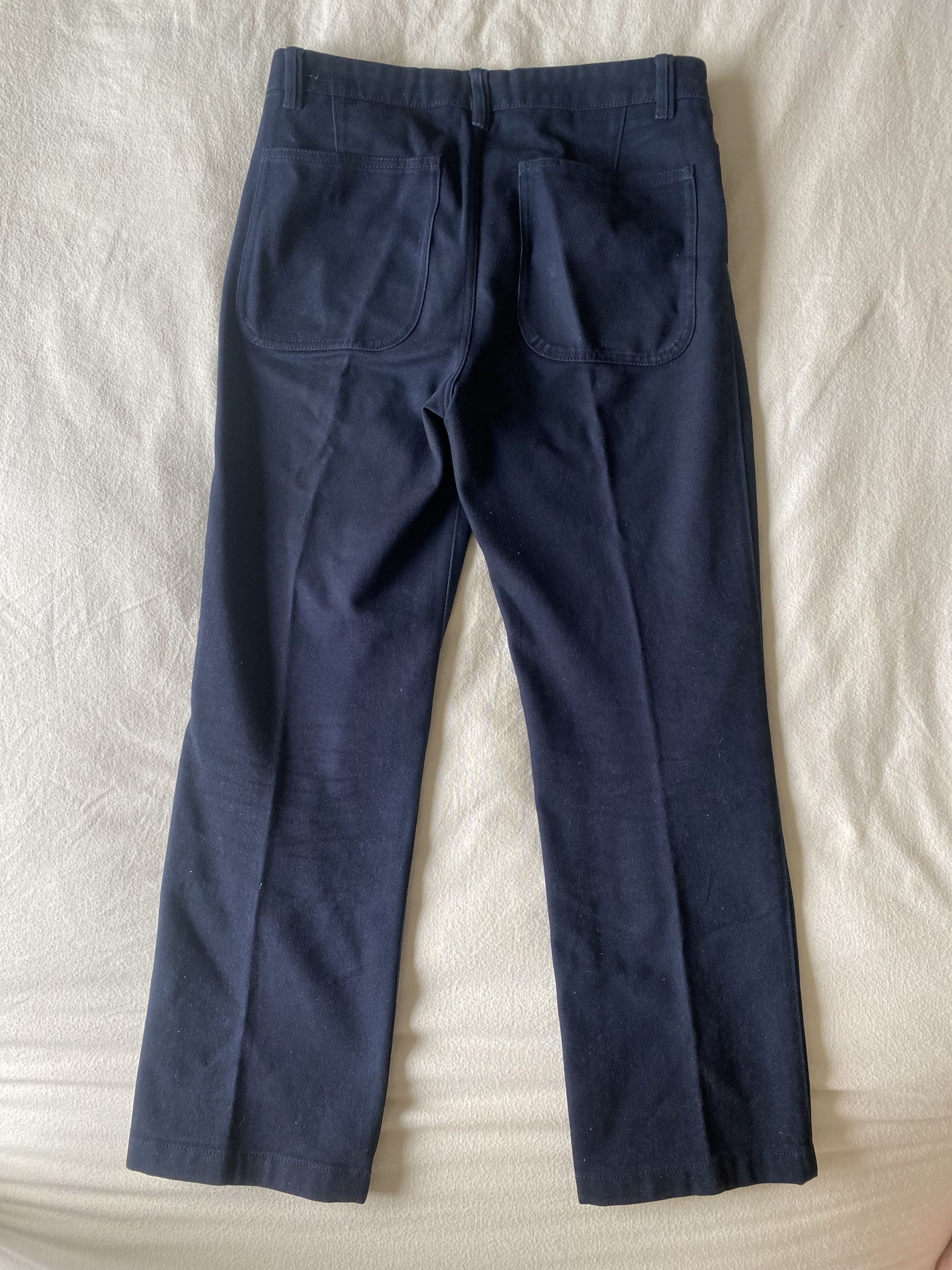 Acne Studios Acne Work Trousers Navy Blue Size US 30 / EU 46 - 1 Thumbnail