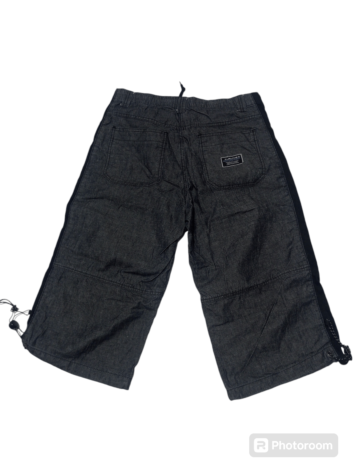 Japanese Brand Vintage y2k fubu collection baggy jort Size US 31 - 17 Thumbnail