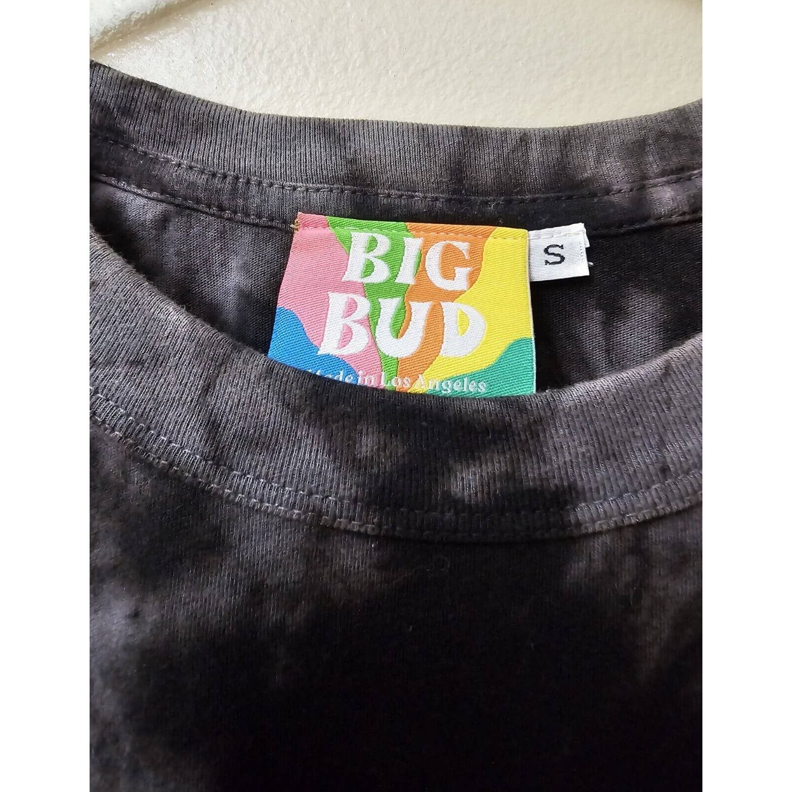 Big Bud Press Big Bud Press Tie Dye Unsix T-shirt Black/Gray Size S Size S / US 4 / IT 40 - 5 Thumbnail