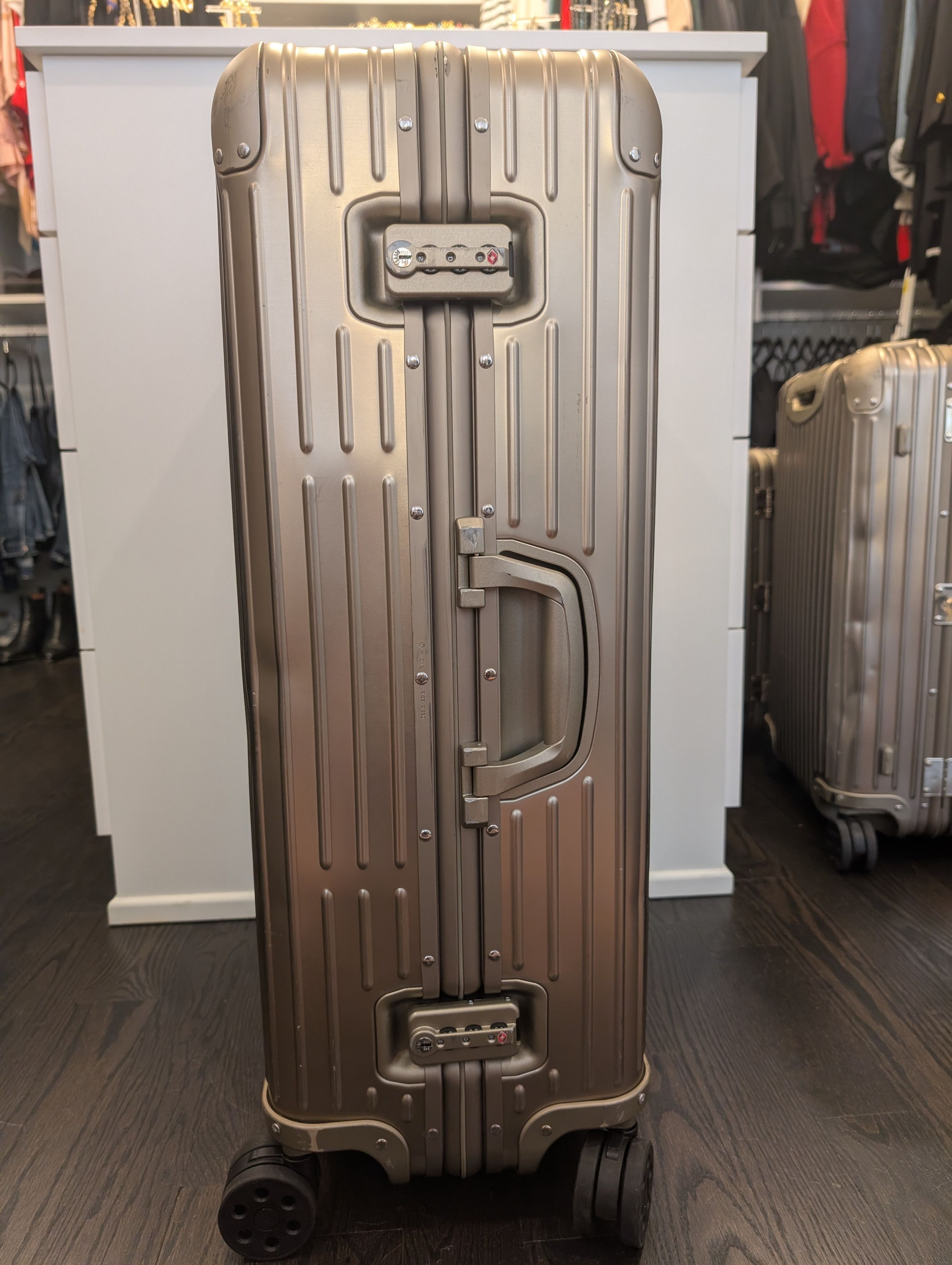 Rimowa Rimowa Original Check-In L (Titanium) Size ONE SIZE - 5 Thumbnail