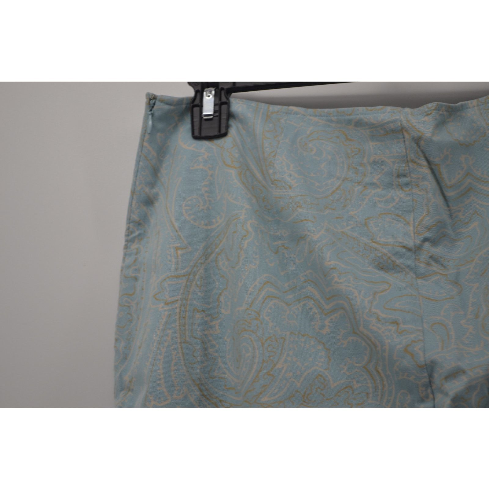 Other Harolds Womens Blue Pants Silk Cotton Spandex Career Size 12 Size 34" / US 12 / IT 48 - 10 Thumbnail