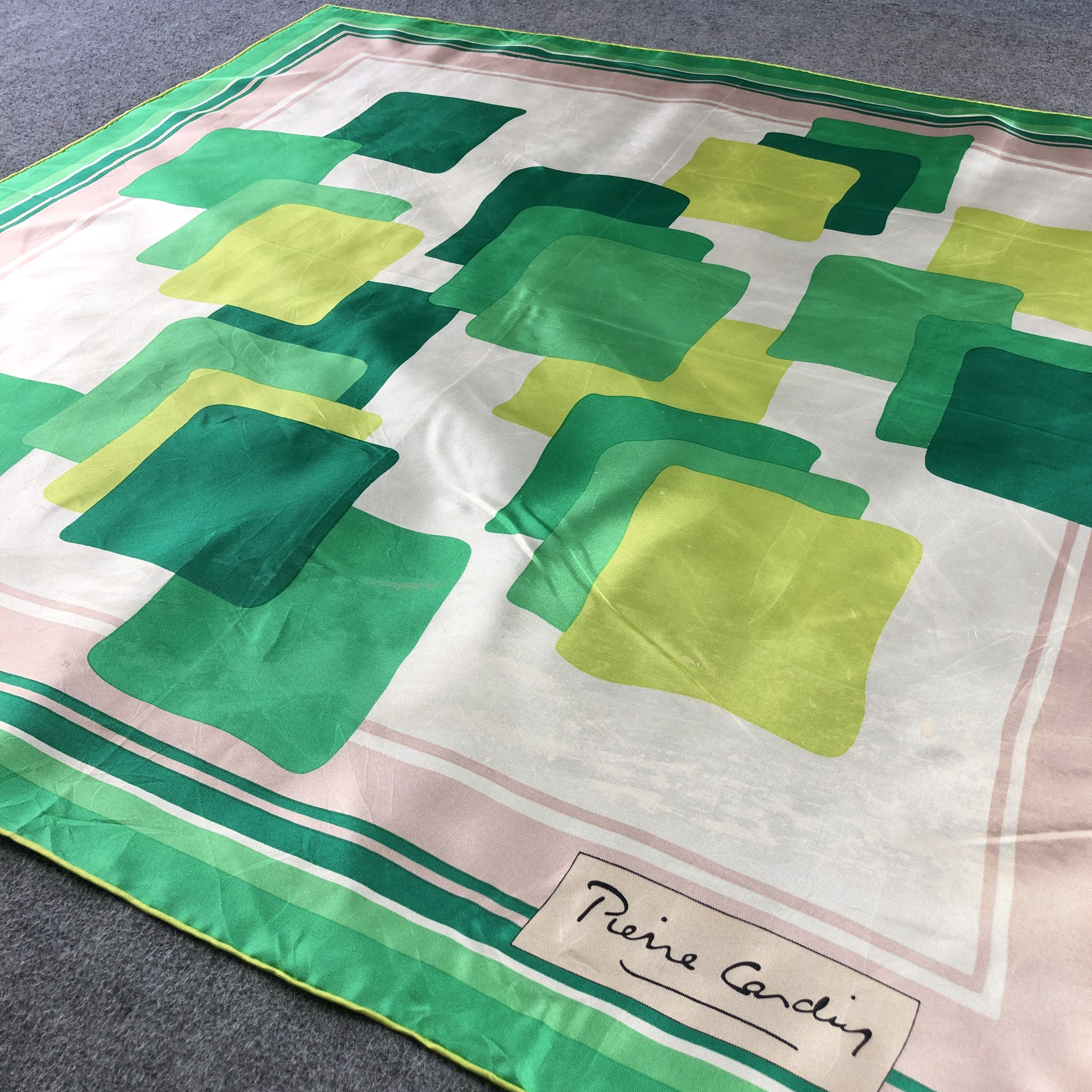 Pierre Cardin Pierre Cardin Abstract Silk Scarf M1195 Size ONE SIZE - 3 Thumbnail