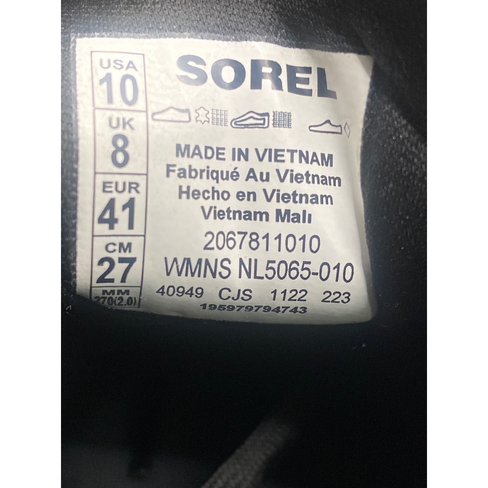 SOREL SOREL wmns Kinetic Breakthru City Lace-Up Pull-On US10 Size US 10 / IT 40 - 10 Thumbnail