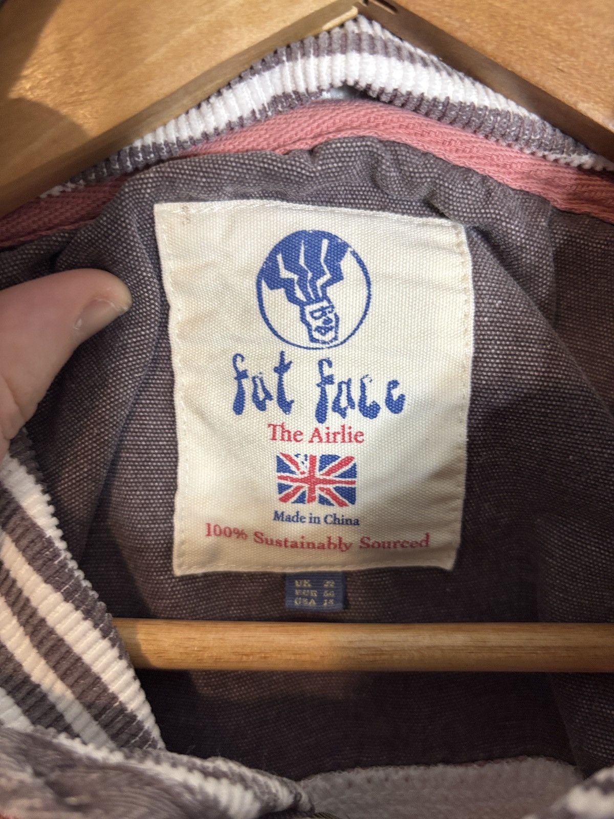 FatFace Fat Face The Airlie Quarter Zip Pullover 18 Size XL / US 12-14 / IT 48-50 - 3 Thumbnail