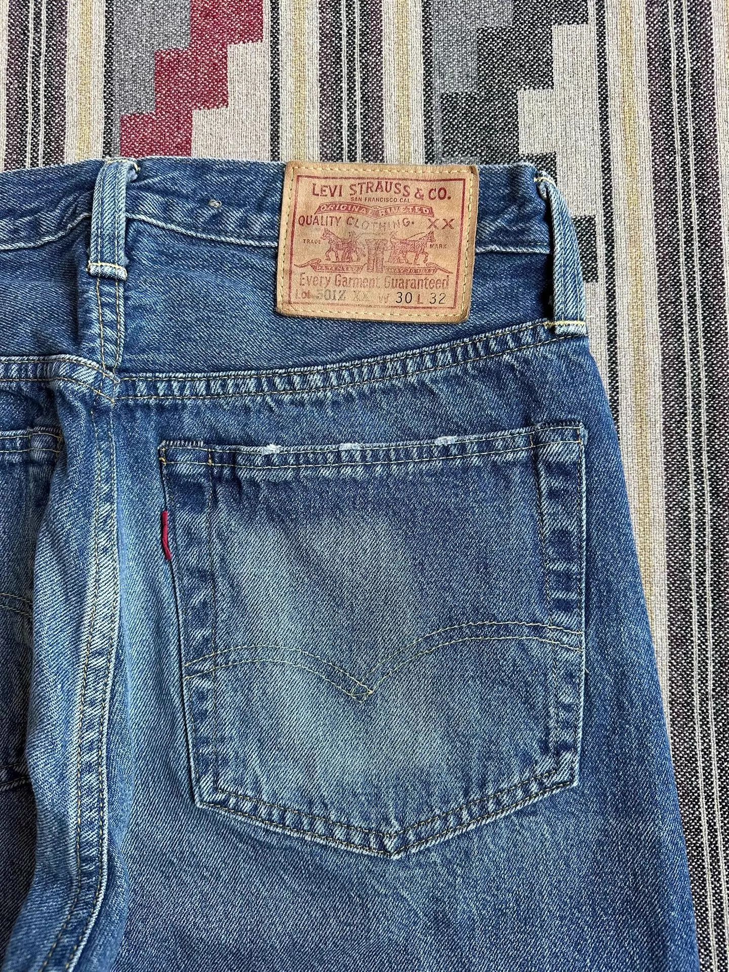 Levi's Levi's LVC 1954 501ZXX Heavy Wash Selvedge Jeans Japan Size US 30 / EU 46 - 5 Thumbnail