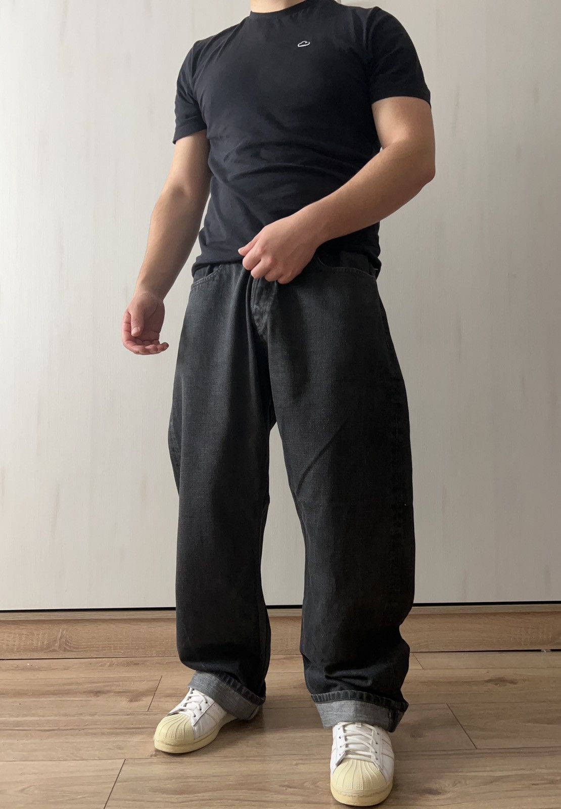 Carhartt Vintage Carhartt Black washed baggy jeans mens y2k Size US 34 / EU 50 - 1 Thumbnail