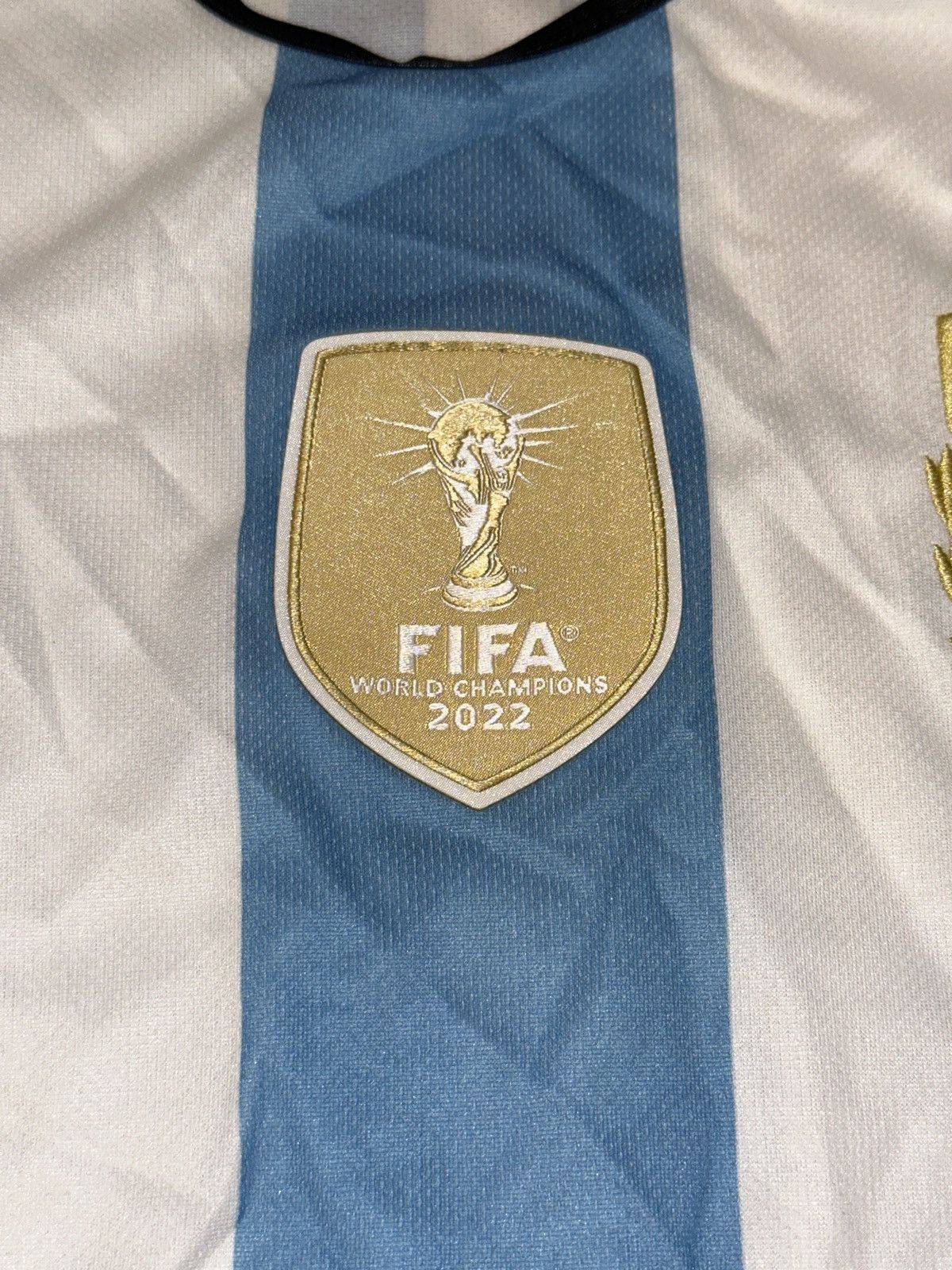 Adidas Adidas Argentina 2022 World Cup Winners Home Jersey IB3597 Size US XS / EU 42 / 0 - 3 Thumbnail