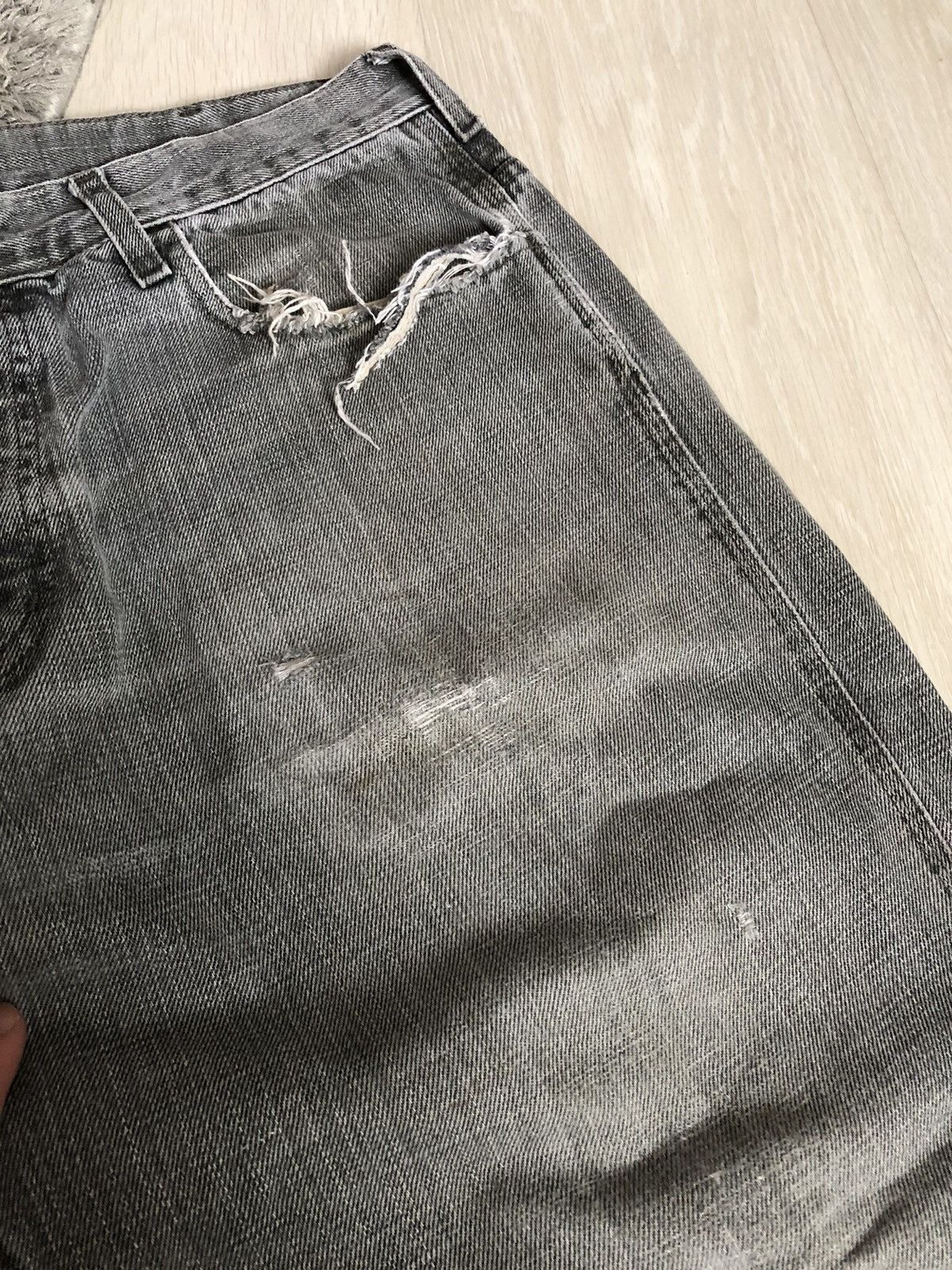 Carhartt × Carhartt Wip × Vintage Vintage Carhartt WIP Distressed Denim Staff Pant Size US 34 / EU 50 - 11 Thumbnail