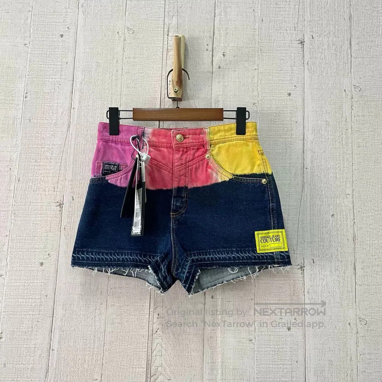 Versace Versace Tie-Dye Spliced Jeans. Size 26" / US 2 / IT 38 - 1 Thumbnail
